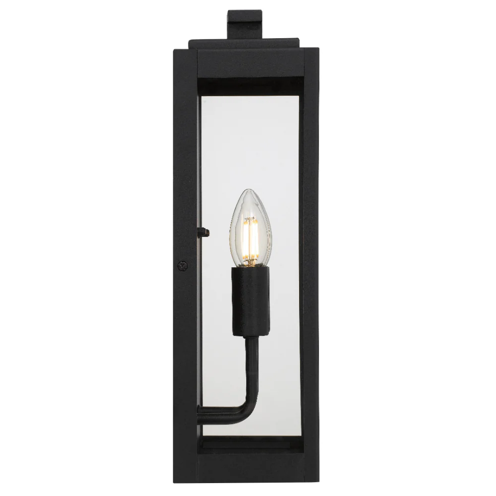 Telbix Truman 2 Light Exterior Wall Light Black - Image 4