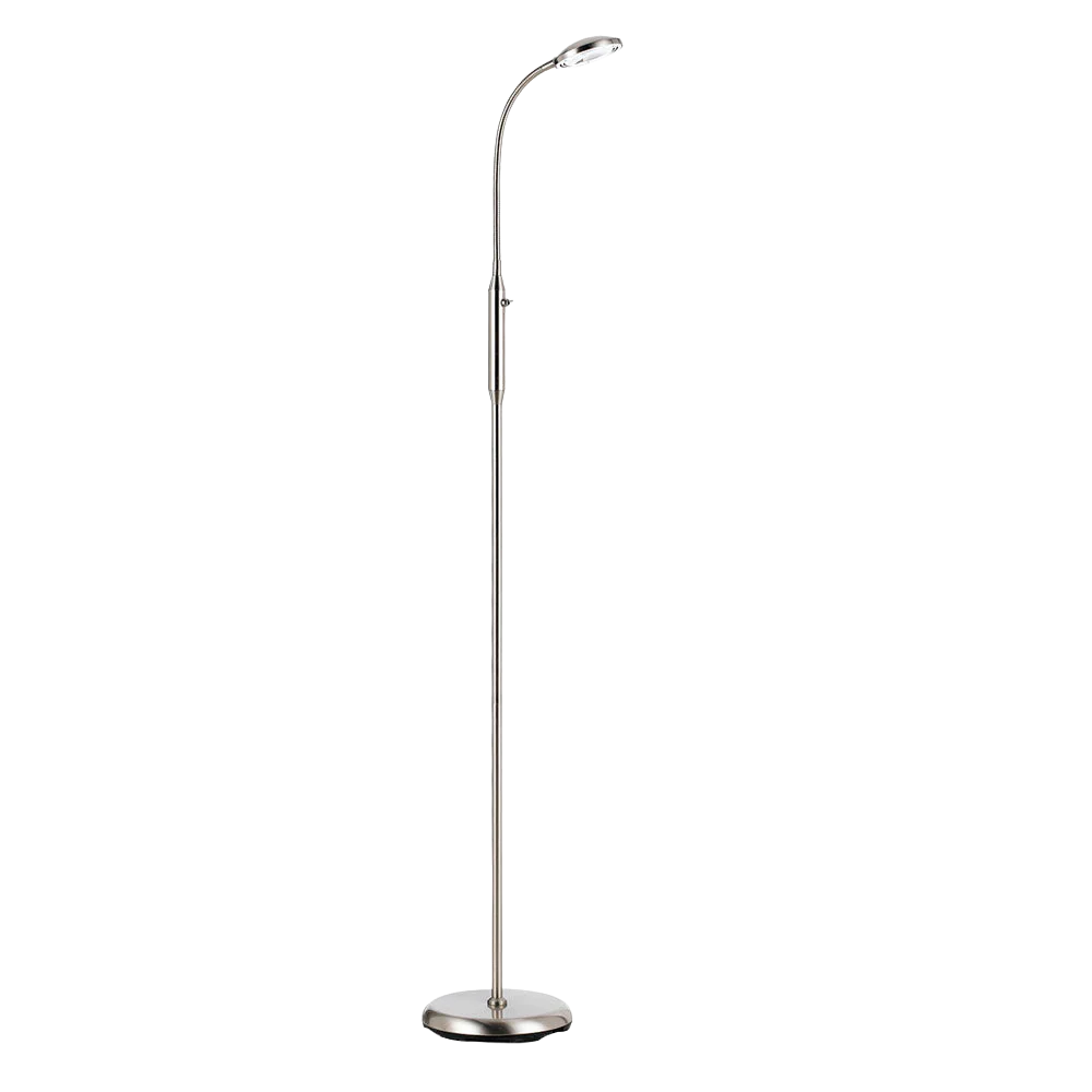 Telbix Tyler Led Floor Lamp Nickel