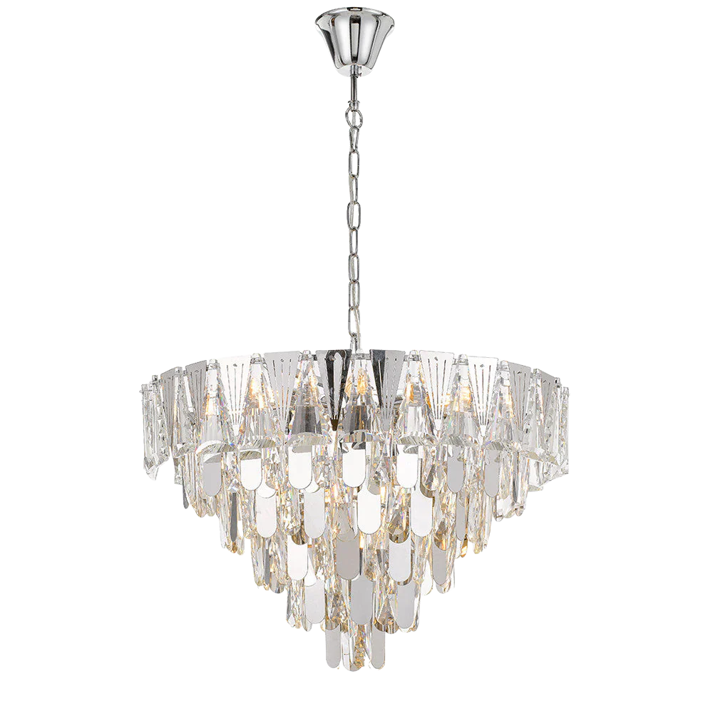 Telbix Valerie 60cm Pendant Chrome - Image 5