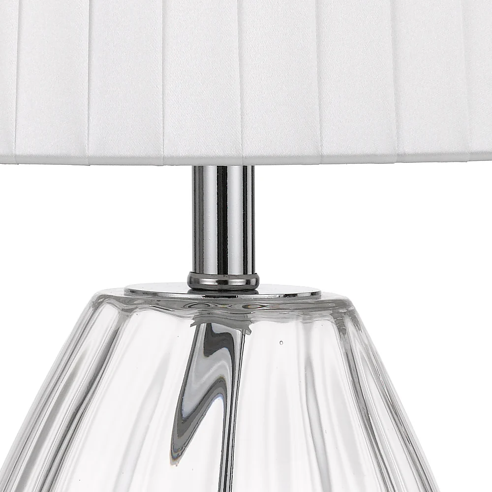 Telbix Veana Table Lamp Clear Ivory - Image 4