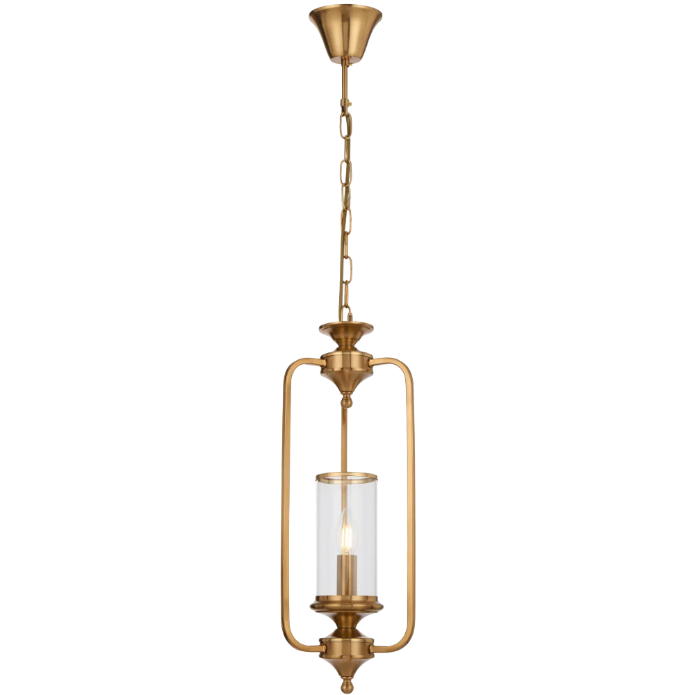 Telbix Velden 1 Light Pendant Copper