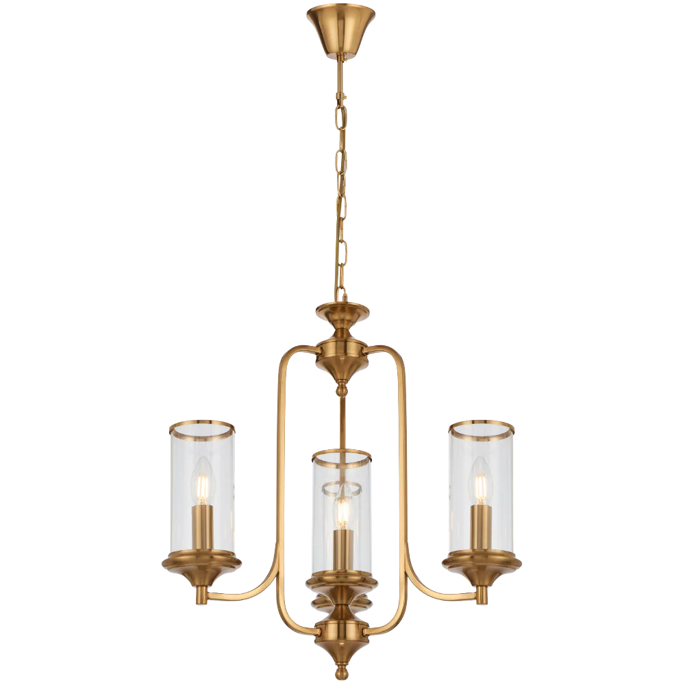 Telbix Velden 4 Light Pendant Copper - Image 7