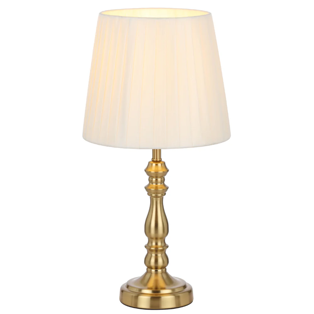 Telbix Vida Table Lamp Antique Gold - Image 4