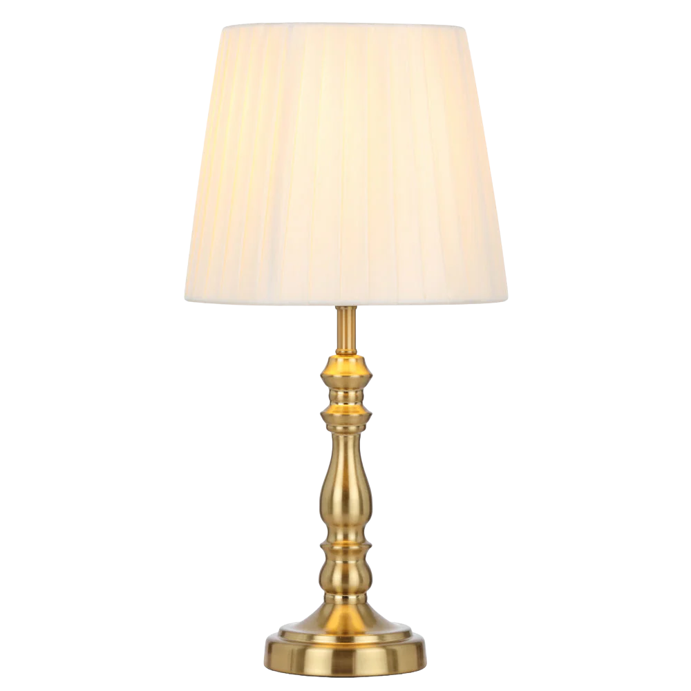 Telbix Vida Table Lamp Antique Gold - Image 6