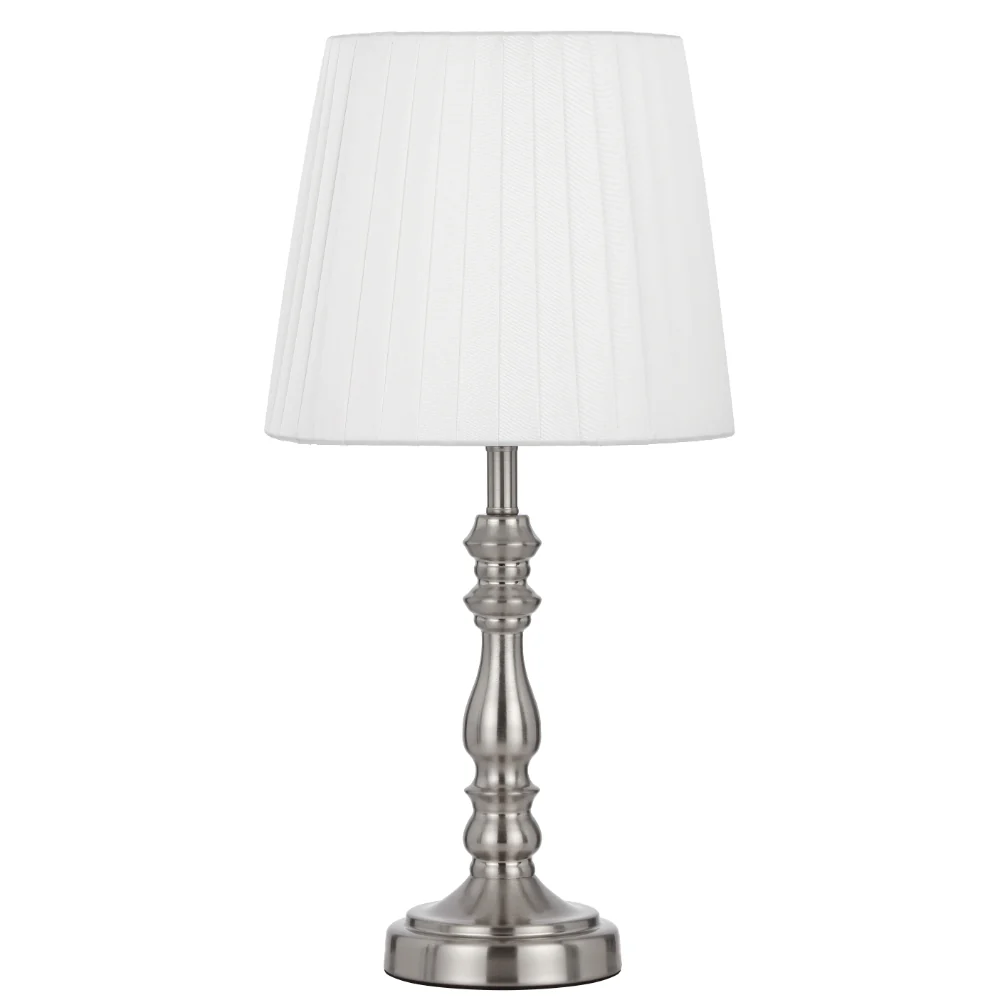 Telbix Vida Table Lamp Nickel - Image 2