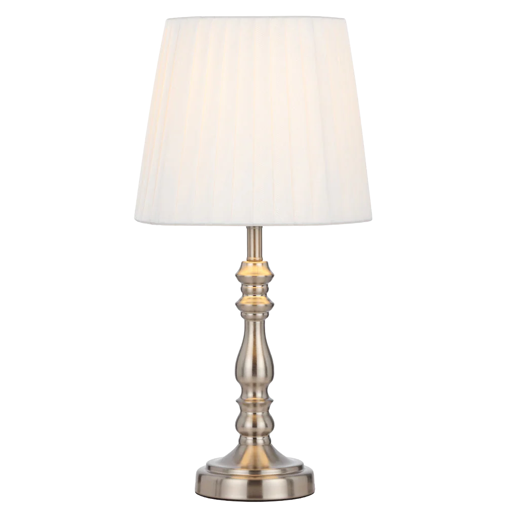Telbix Vida Table Lamp Nickel - Image 3