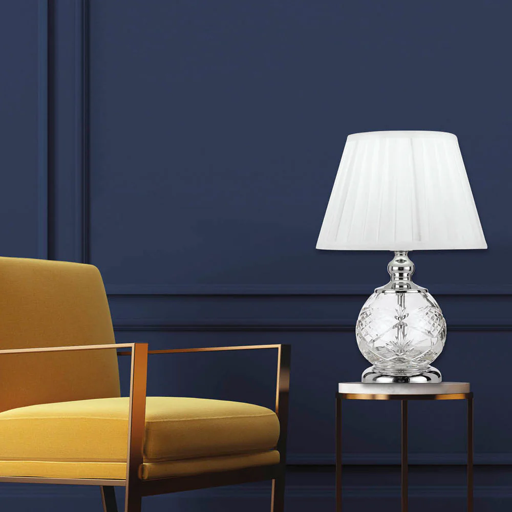 Telbix Vivian Table Lamp Chrome - Image 2