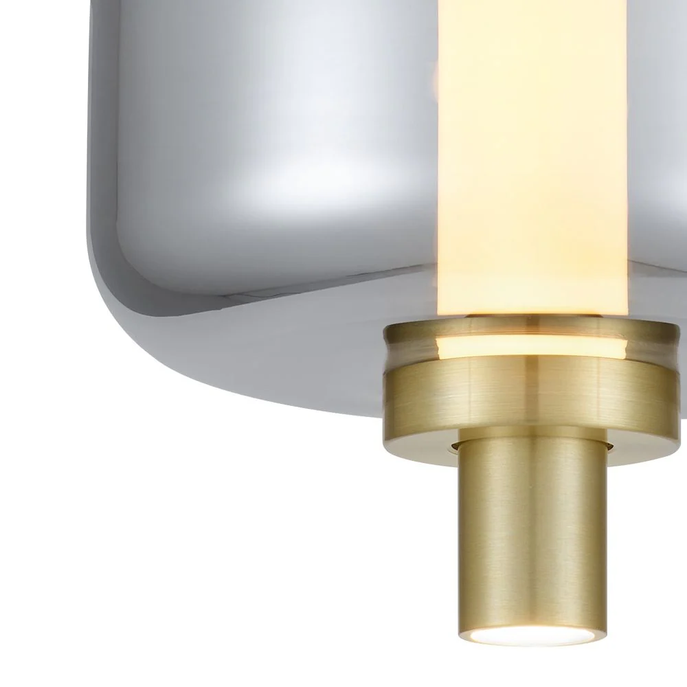 Telbix Volen 5 Light Pendant Black - Image 6