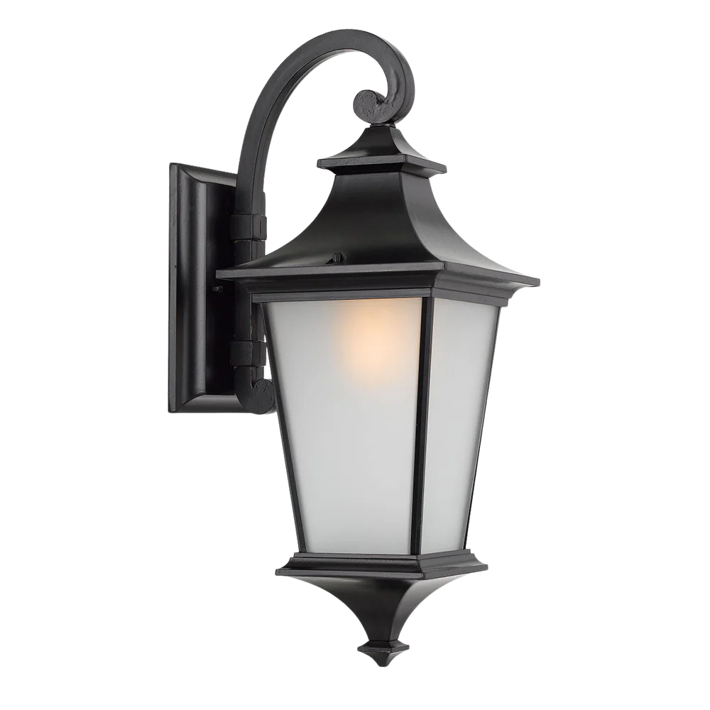 Telbix Westin Exterior Wall Light Black