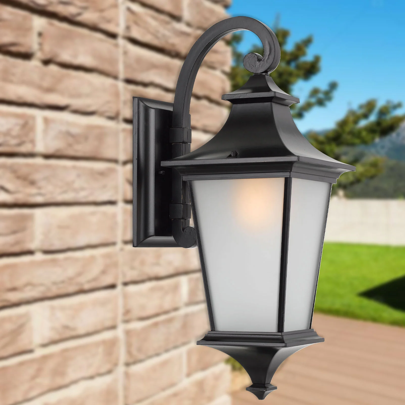 Telbix Westin Exterior Wall Light Black - Image 2