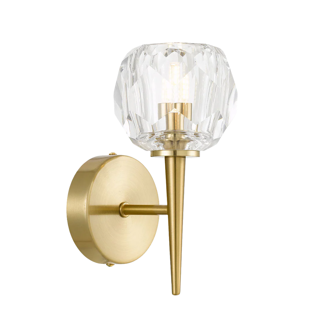 Telbix Zaha 1 Wall Light Antique Gold - Image 3