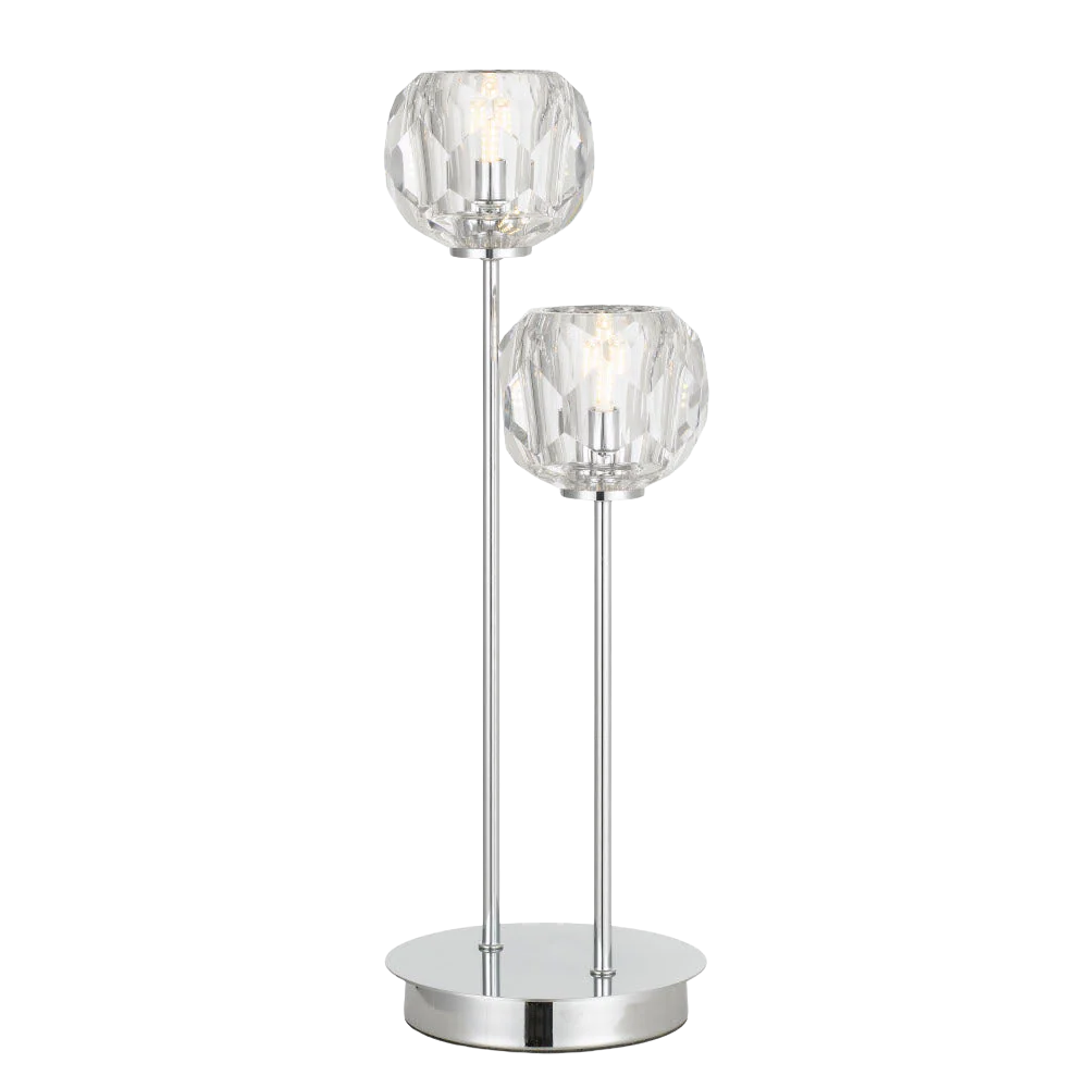 Telbix Zaha 2 Table Lamp Chrome - Image 5