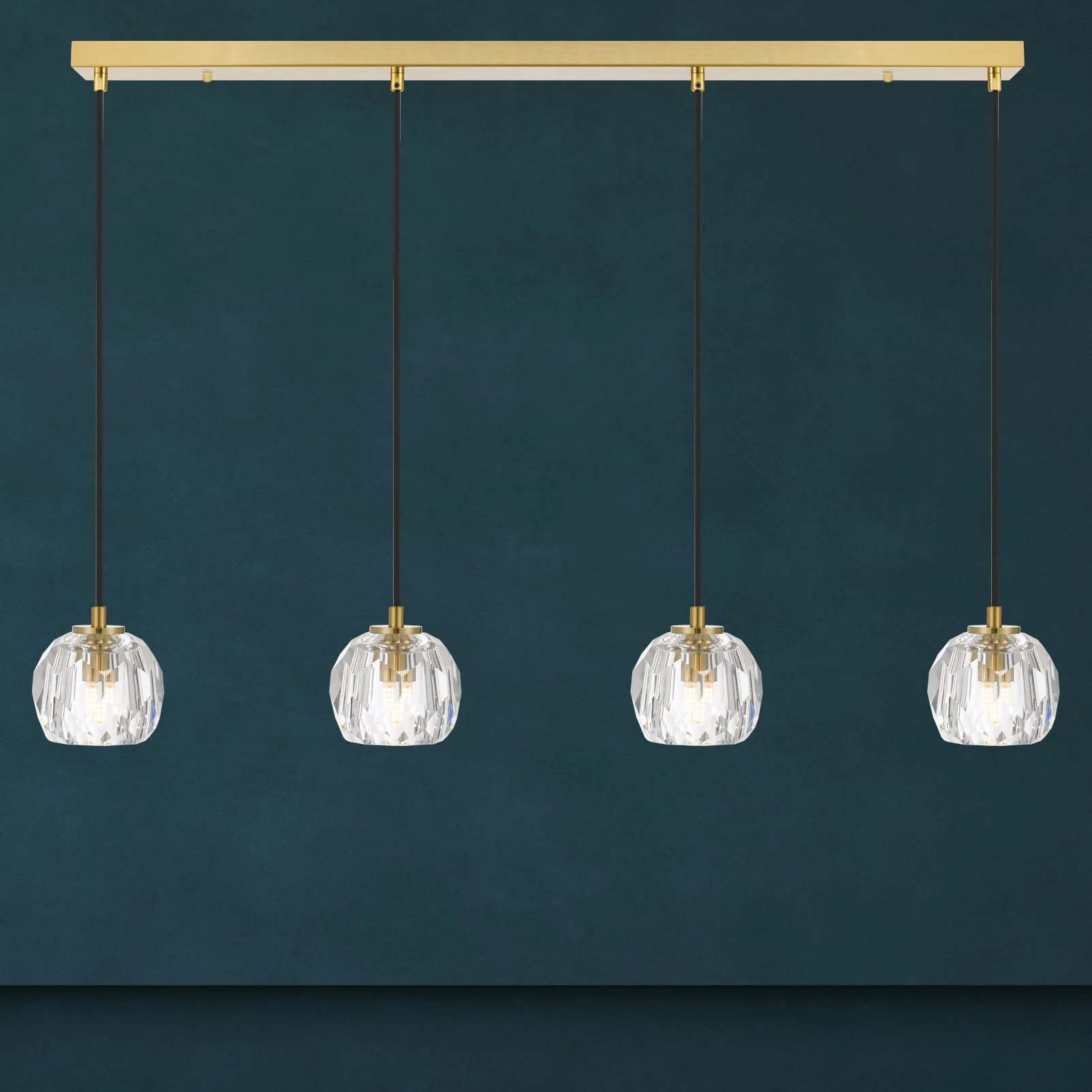 Telbix Zaha 4 Pendant Antique Gold - Image 2