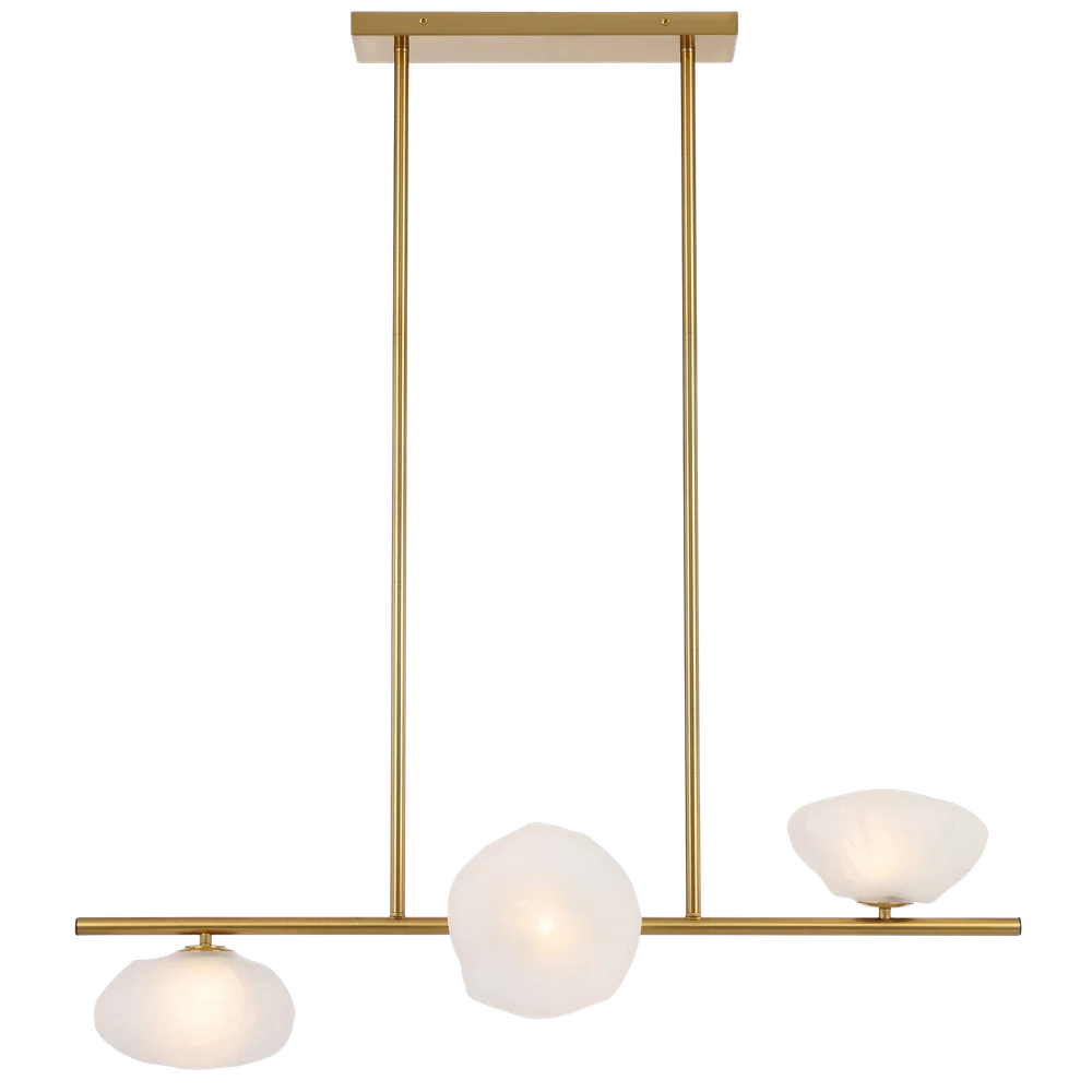 Telbix Zecca 3 Light Horizontal Pendant Antique Gold - Image 7