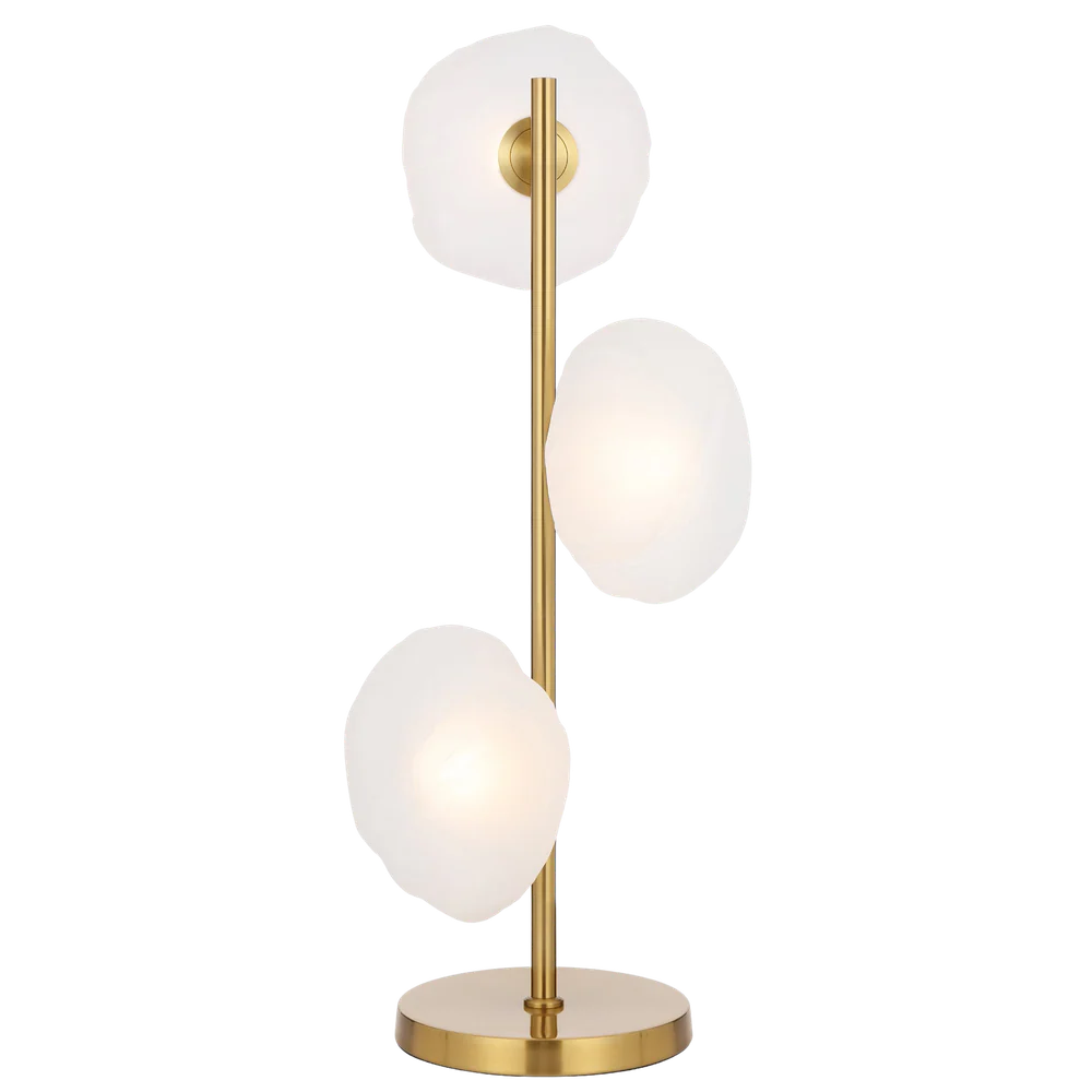 Telbix Zecca 3 Light Table Lamp Antique Gold - Image 8