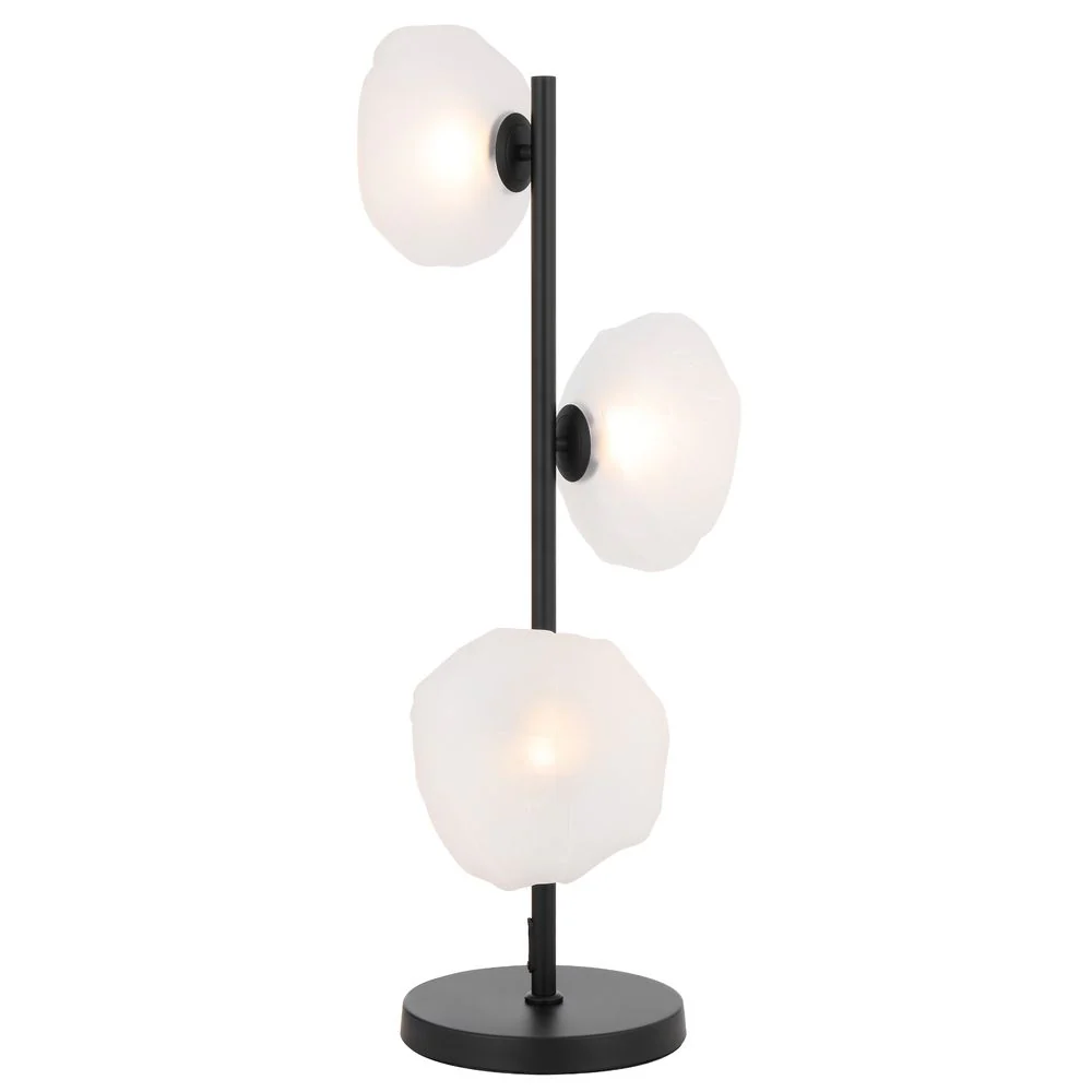 Telbix Zecca 3 Light Table Lamp Black - Image 5