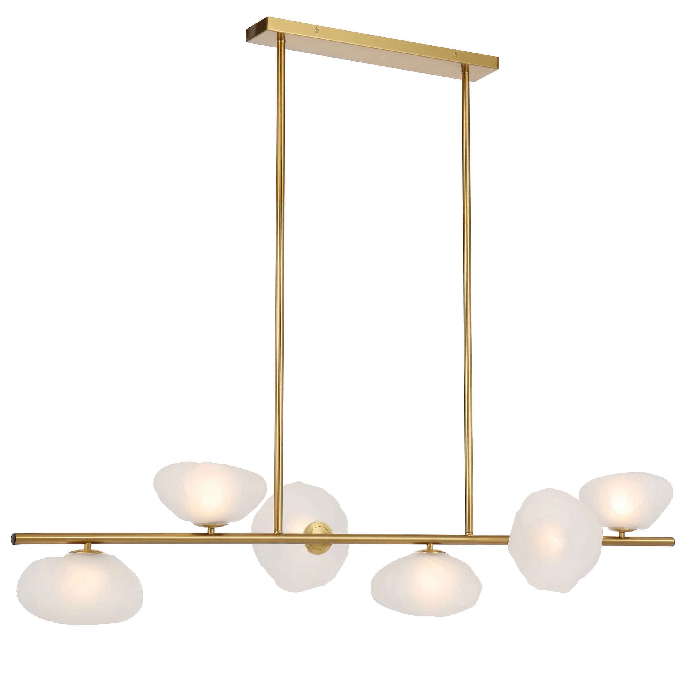 Telbix Zecca 6 Light Pendant Antique Gold - Image 4