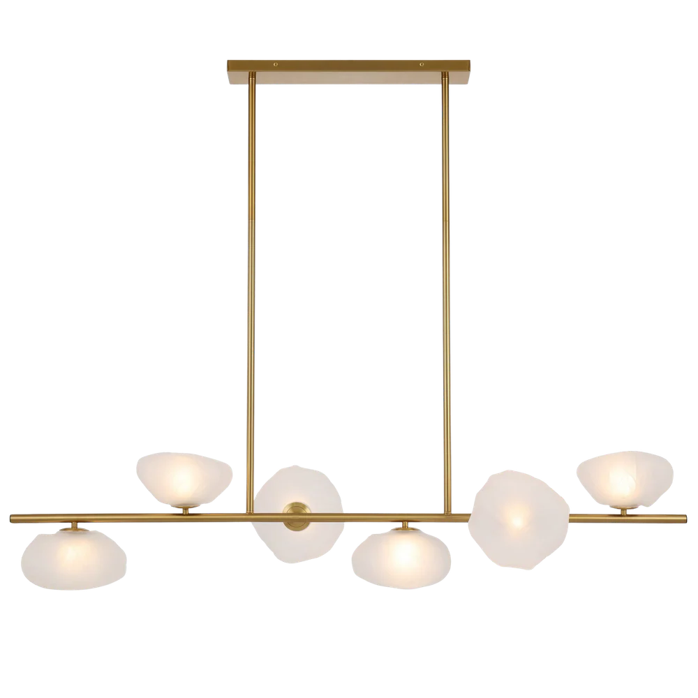 Telbix Zecca 6 Light Pendant Antique Gold - Image 7