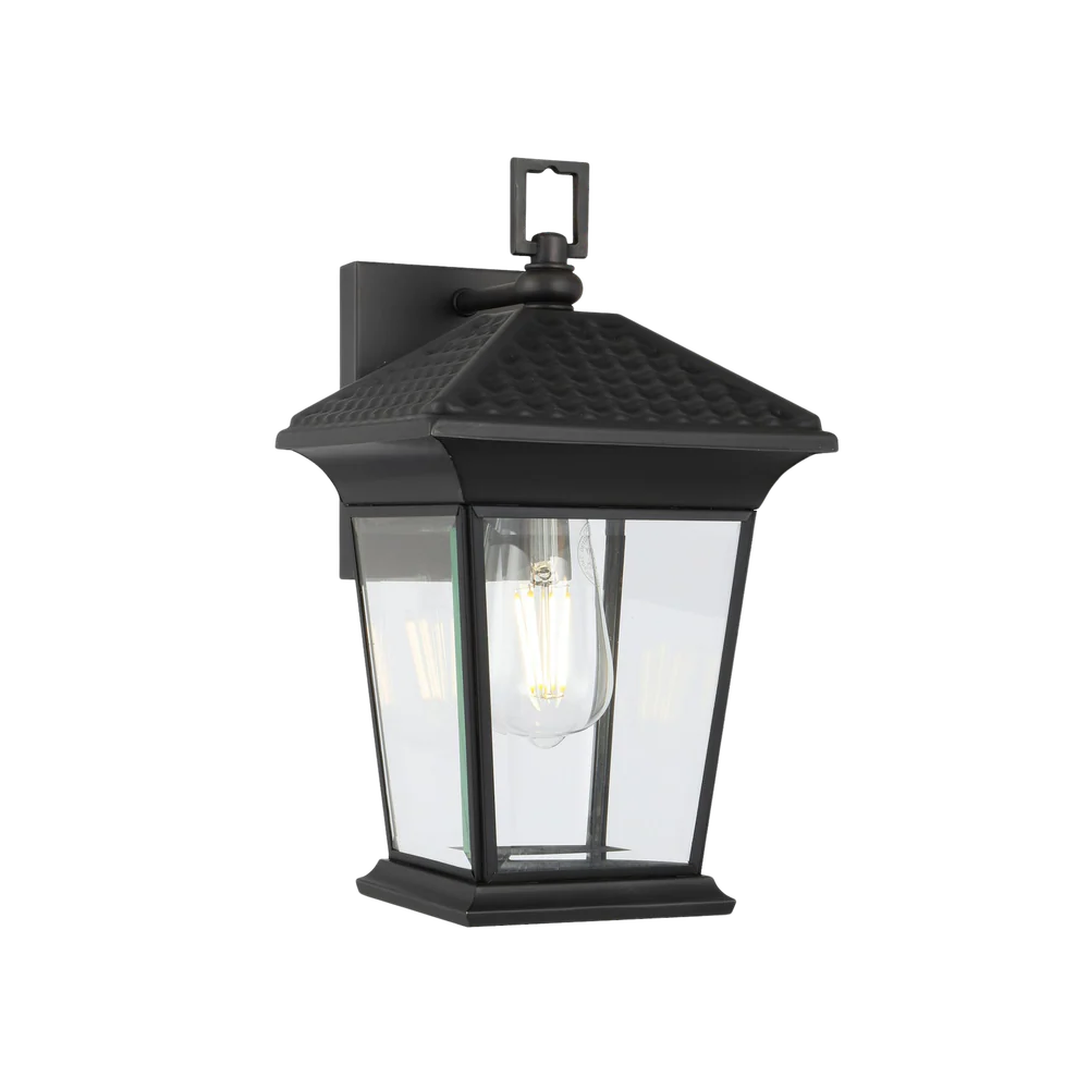 Telbix Zeldin 32 Exterior Wall Bracket Black
