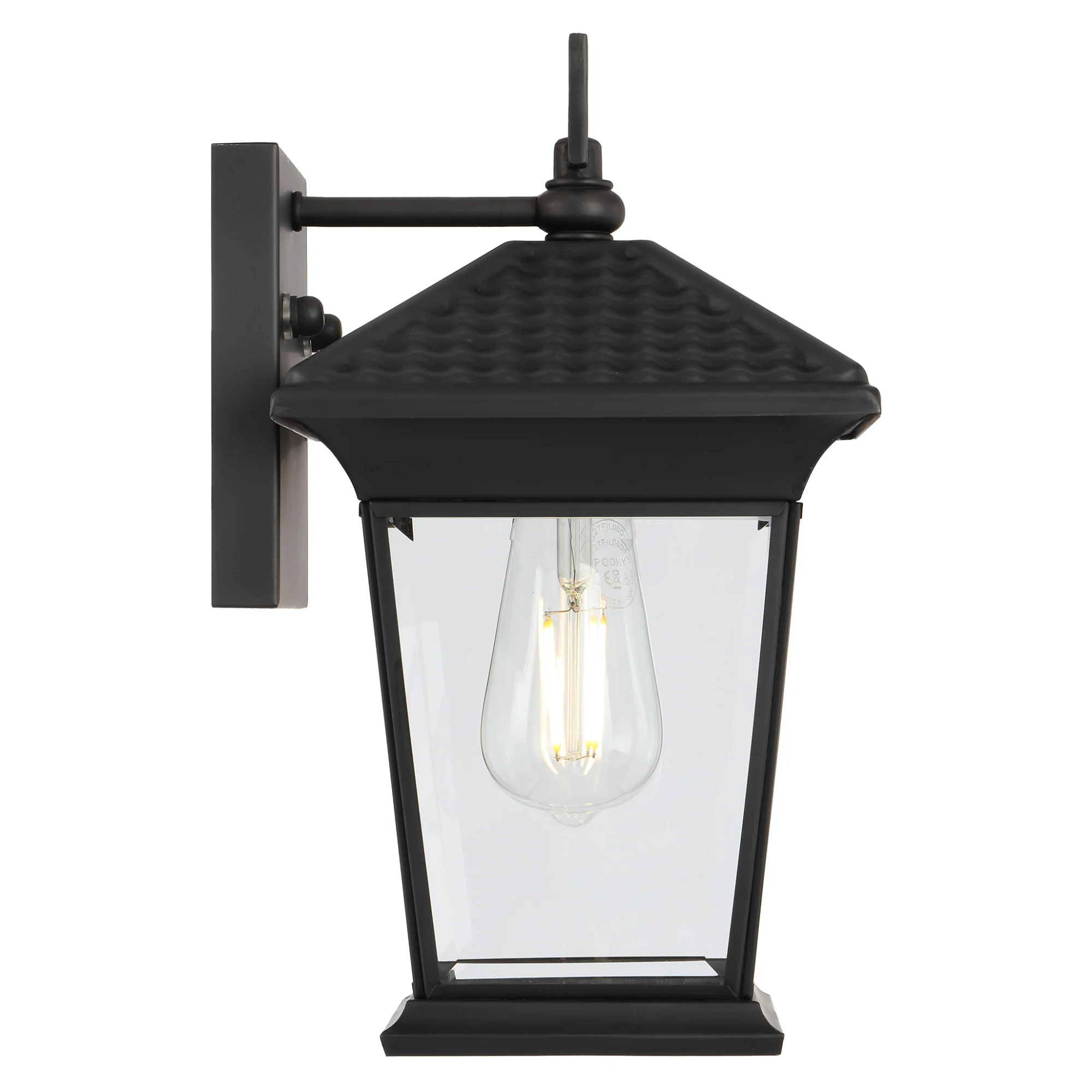Telbix Zeldin 32 Exterior Wall Bracket Black - Image 5