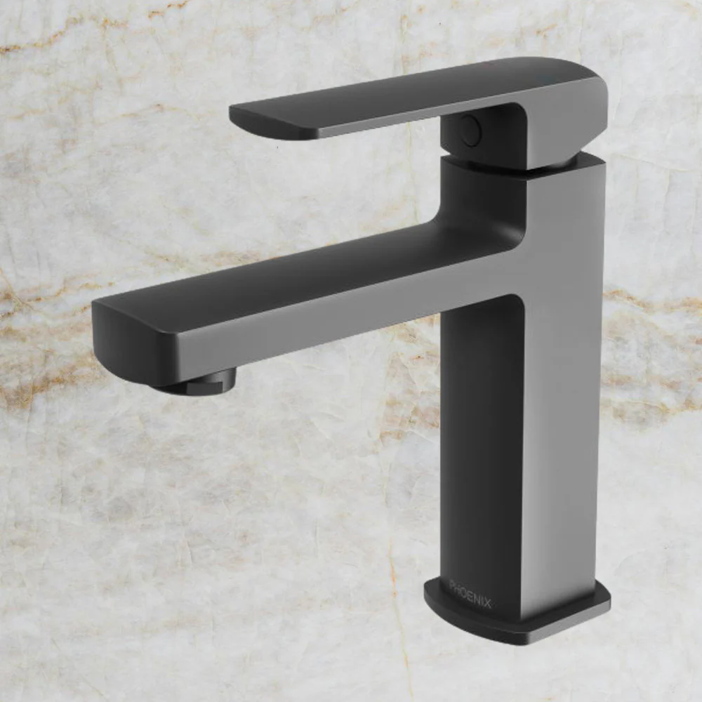 Phoenix Teva Basin Mixer Matte Black - Image 2