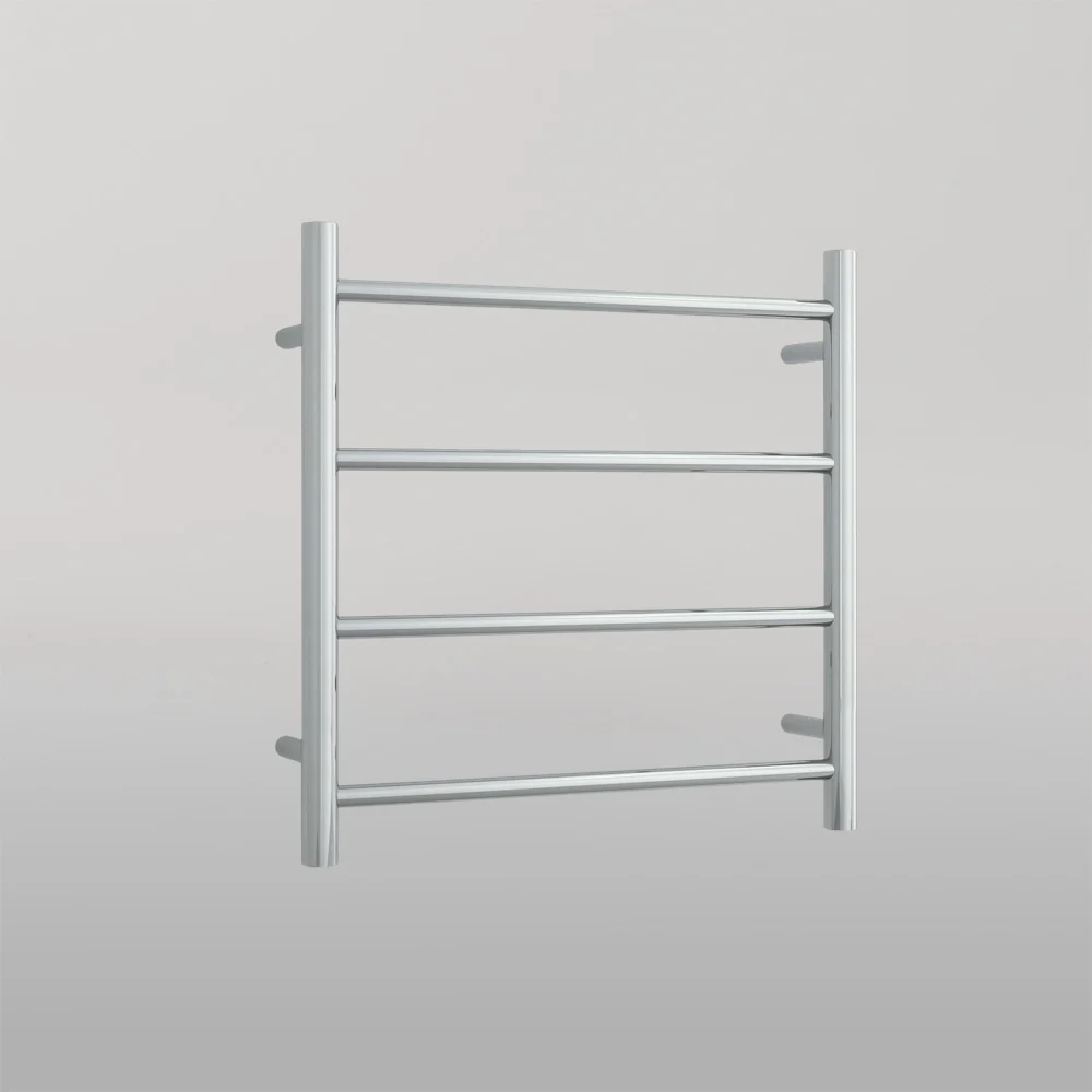 Thermogroup 12Volt Brushed Round Ladder Heated Towel Rail Brushed Stainless Steel - Image 2
