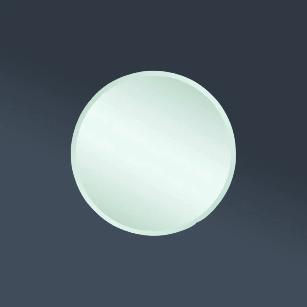Thermogroup Ablaze Kent 18mm Bevel Round Mirror 500mm with Demister - Image 2