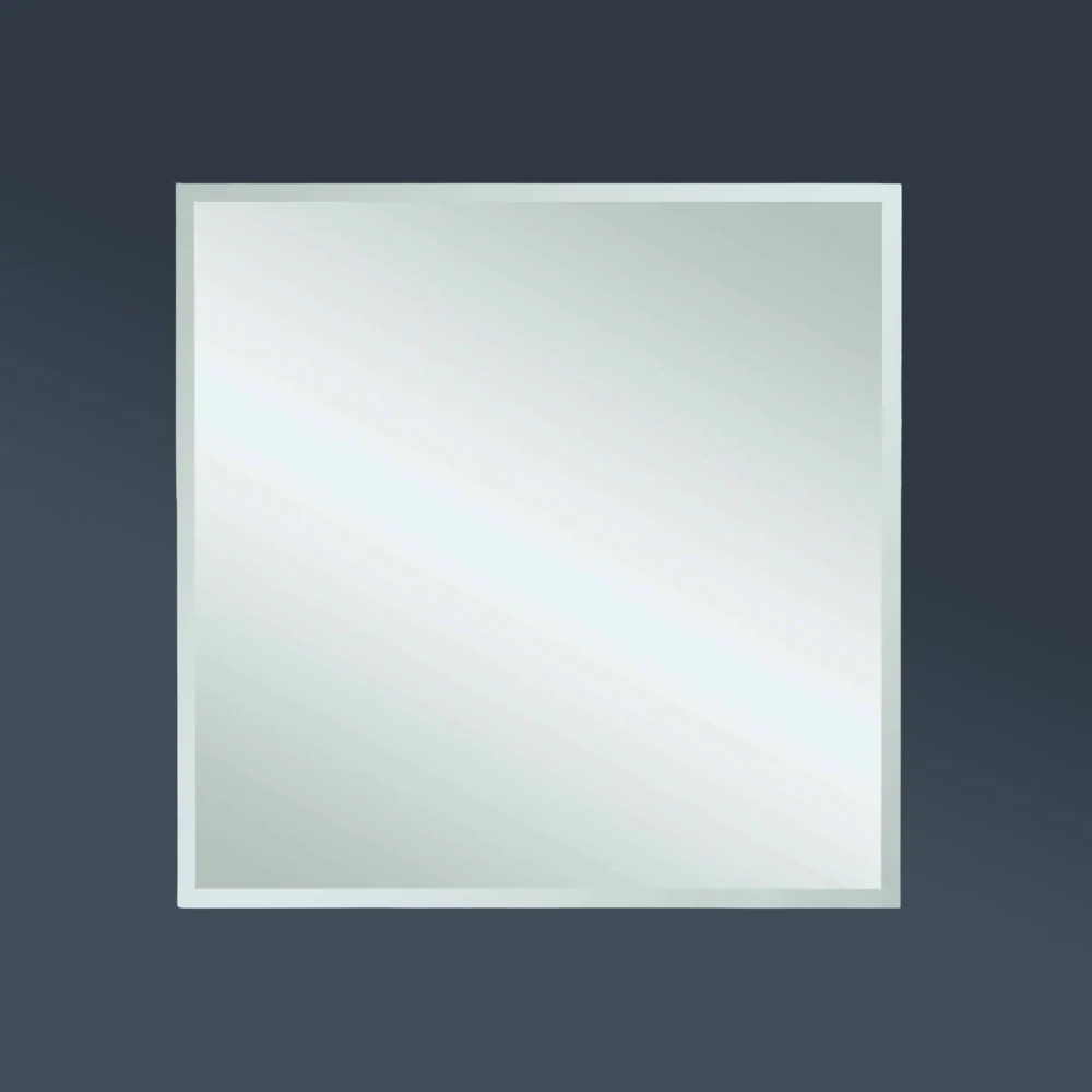 Thermogroup Ablaze Montana Square 25mm Bevel Edge Mirror 750x750mm with Demister - Image 2