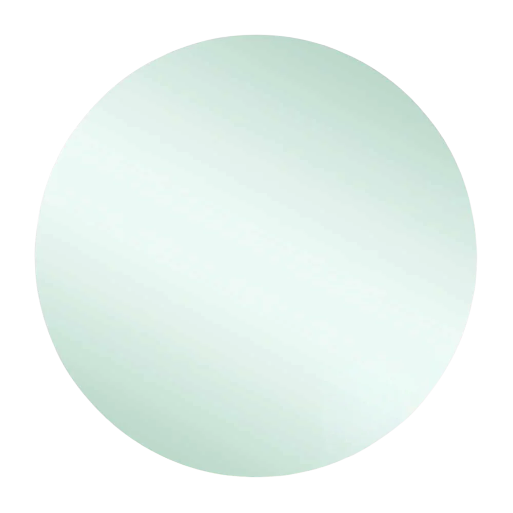 Thermogroup Ablaze Rio Polished Edge Round Mirror 800mm with Demister