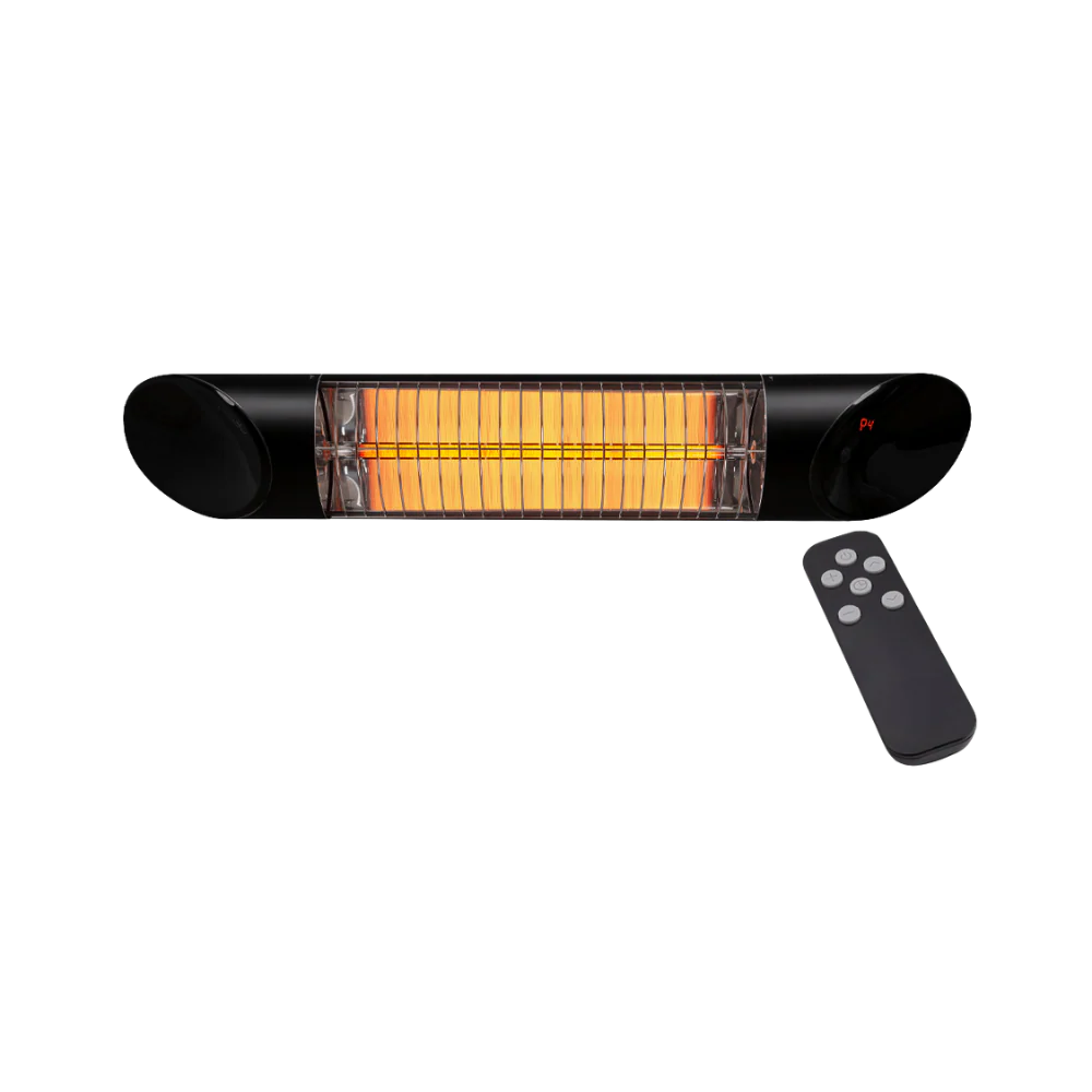 Thermogroup Ash 1200W Mid-Wave Outdoor Heater Black - Image 3