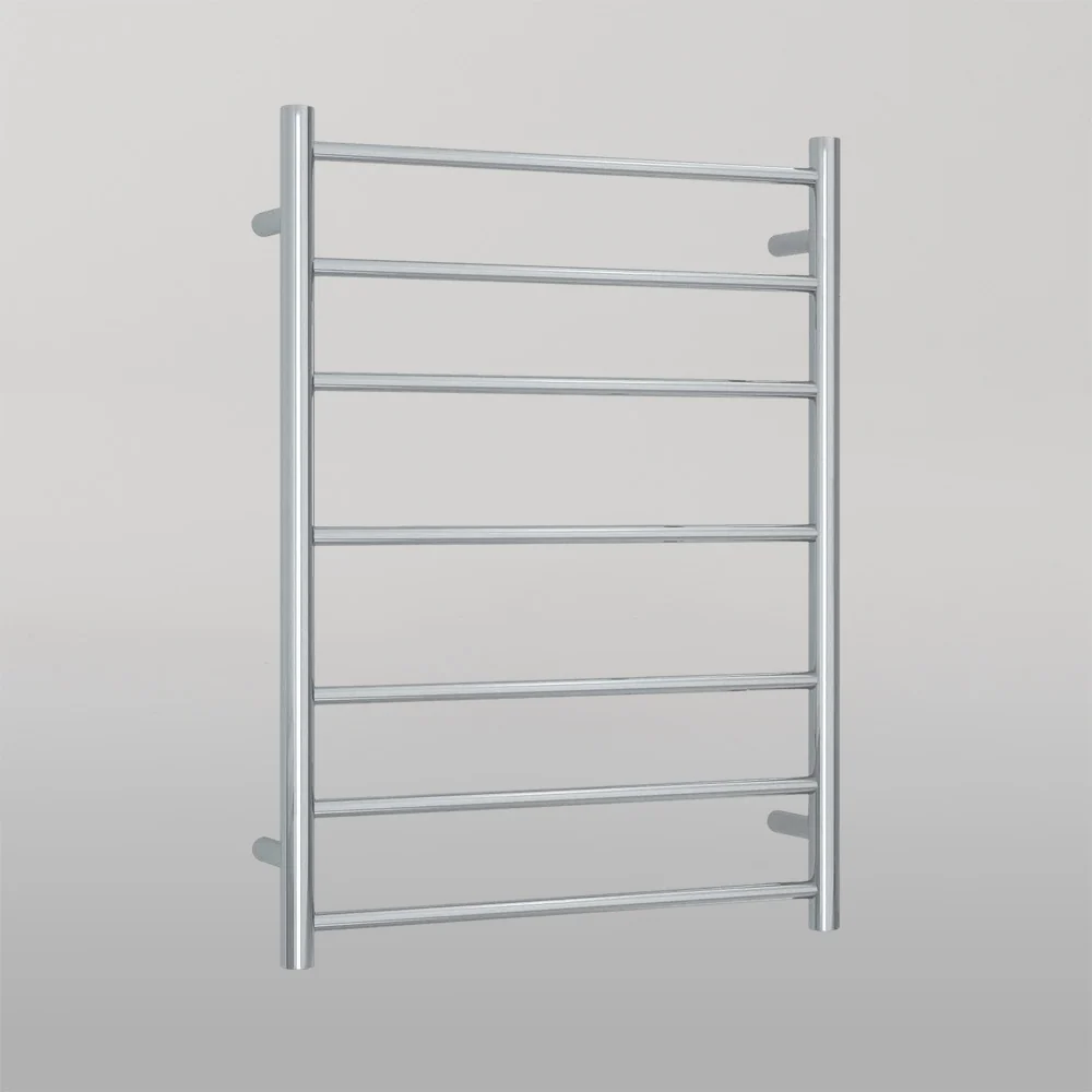 Thermogroup Brushed 12Volt Round Ladder Heated Towel Rail Brushed Stainless Steel - Image 2