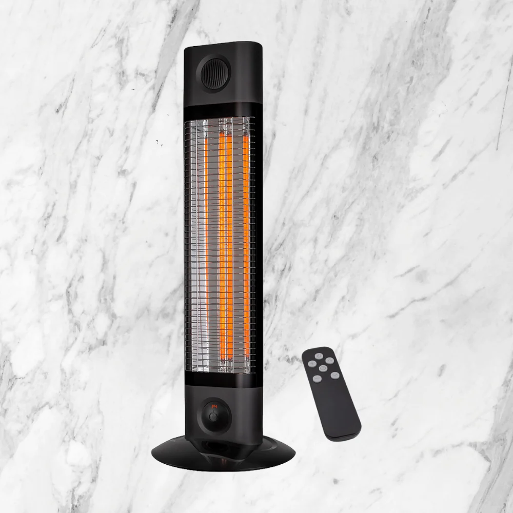 Thermogroup Cedar 1800W Mid-Wave Outdoor Heater Black - Image 2