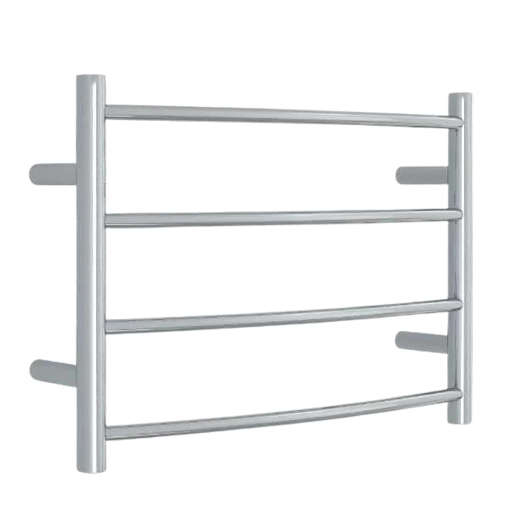 Thermogroup Curved Round Ladder Heated Towel Rail 600mm Polished Stainless Steel CR40M - Image 3