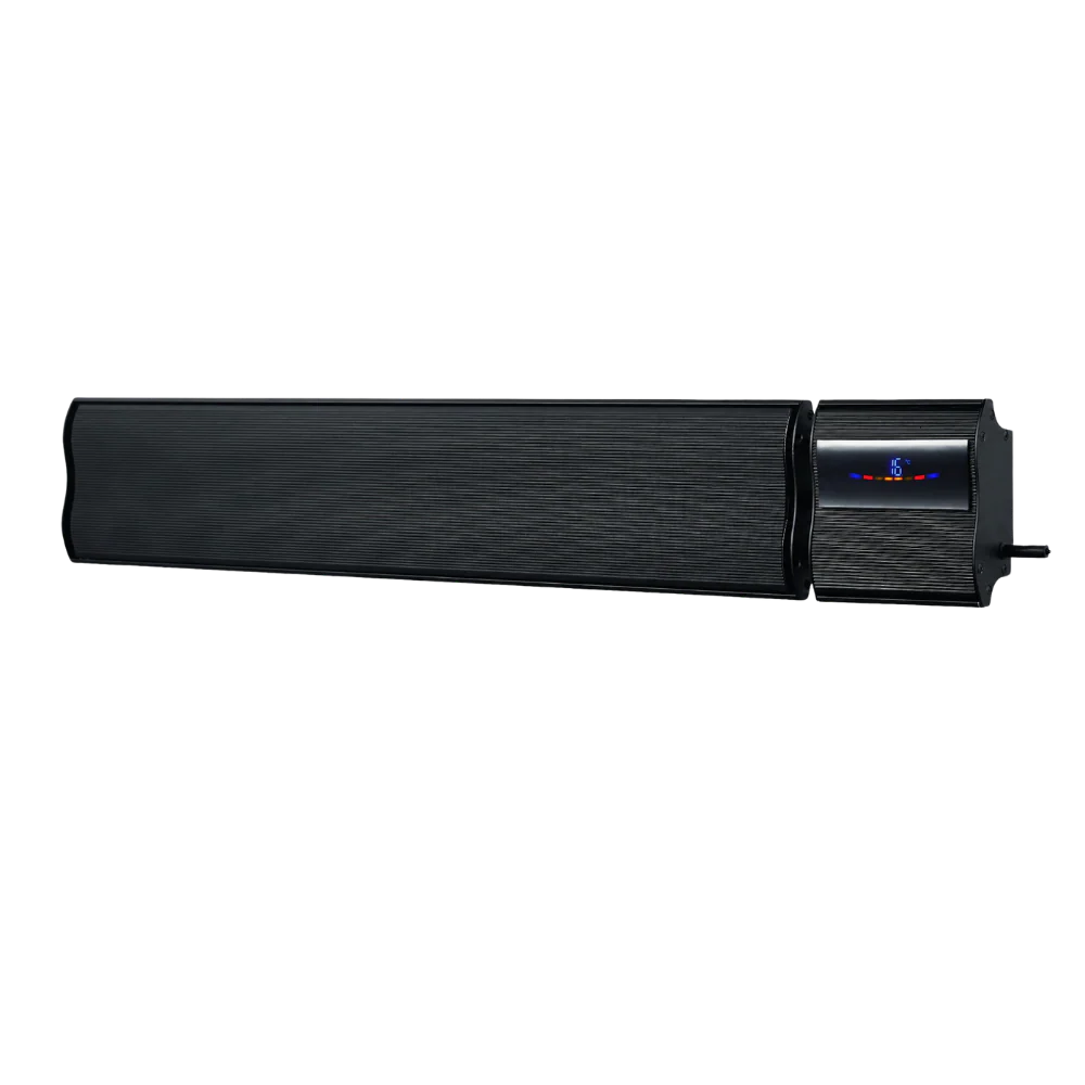 Thermogroup Lotus 2400W Long-Wave Outdoor Heater Black - Image 3