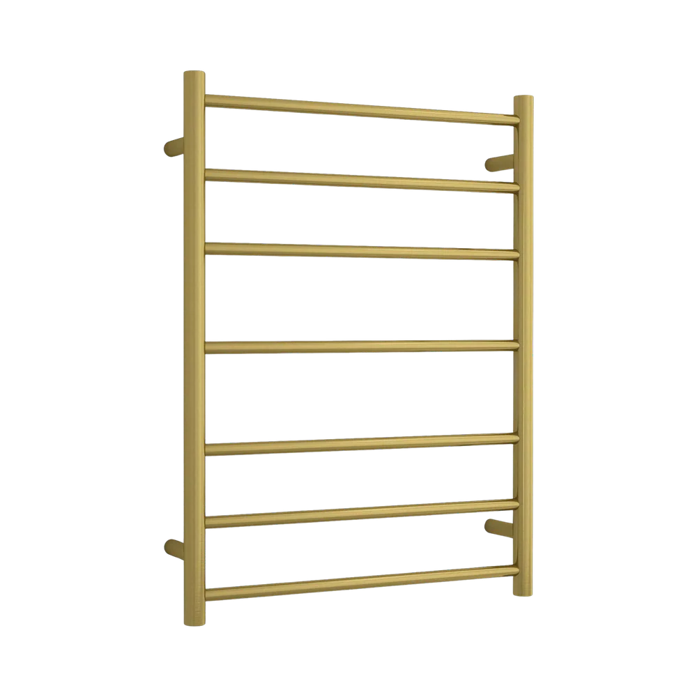 Thermogroup Round Ladder Heated Towel Rail Brushed Gold