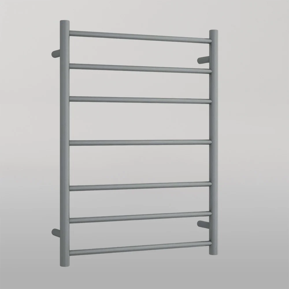Thermogroup Round Ladder Heated Towel Rail Gunmetal - Image 2