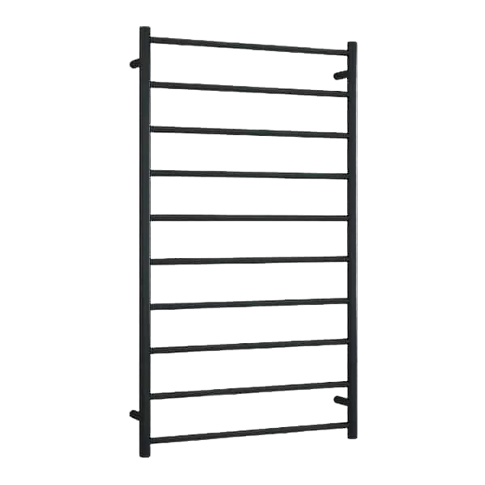 Thermogroup Straight Round Heated Ladder Rail Matte Black - Image 3