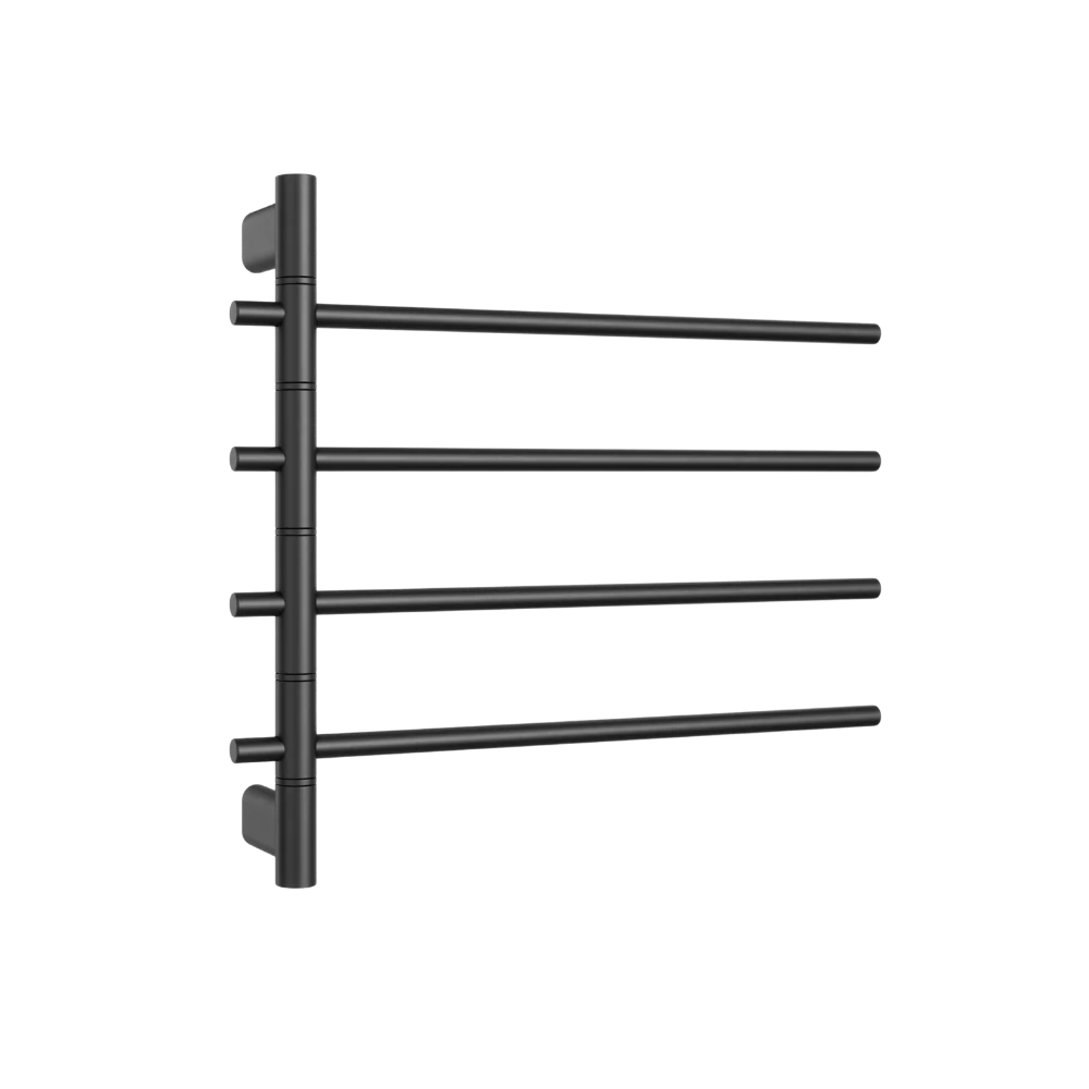 Thermogroup Thermorail Swivel Heated Towel Rail Matte Black - Image 3