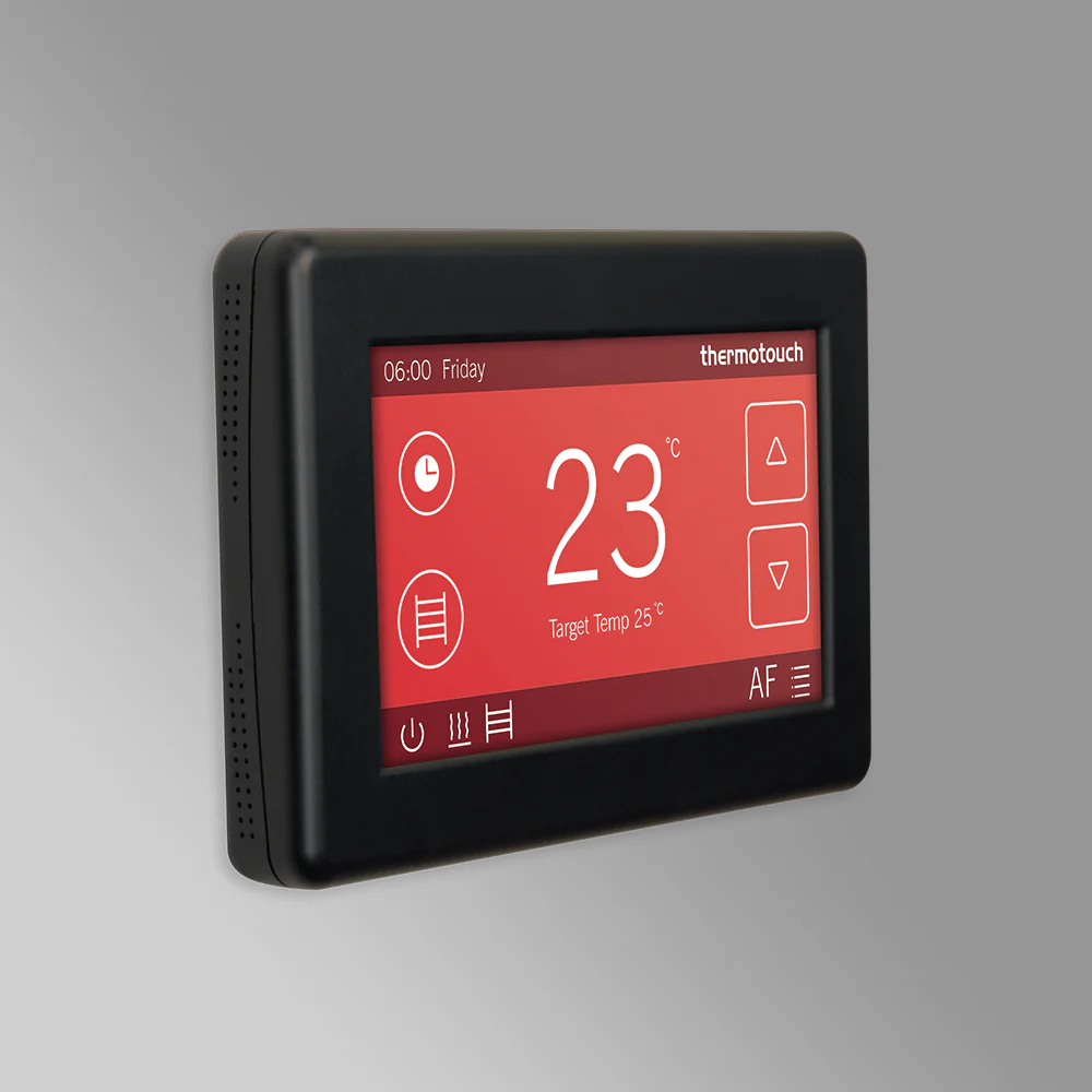 Thermogroup Thermotouch 4.3dC Dual Control Thermostat Black - Image 2