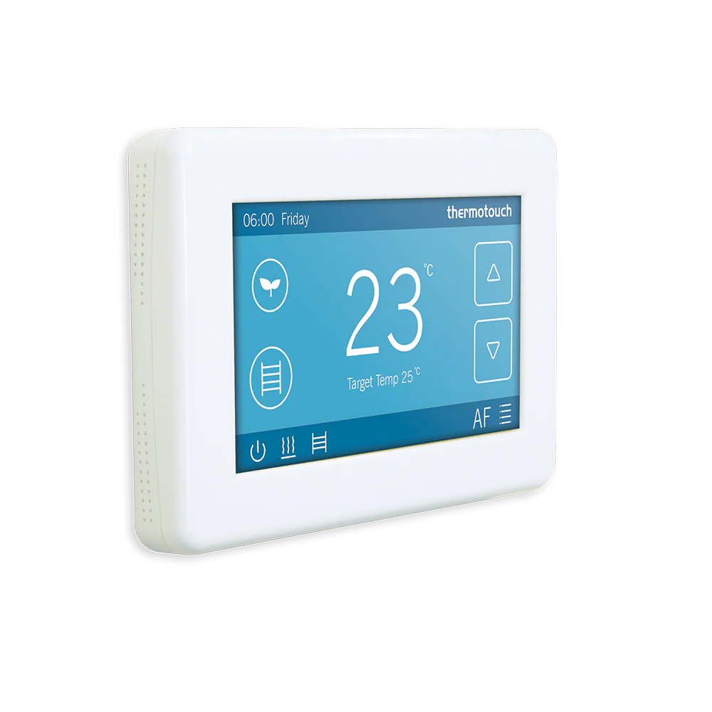 Thermogroup Thermotouch 4.3dC Dual Control Thermostat White