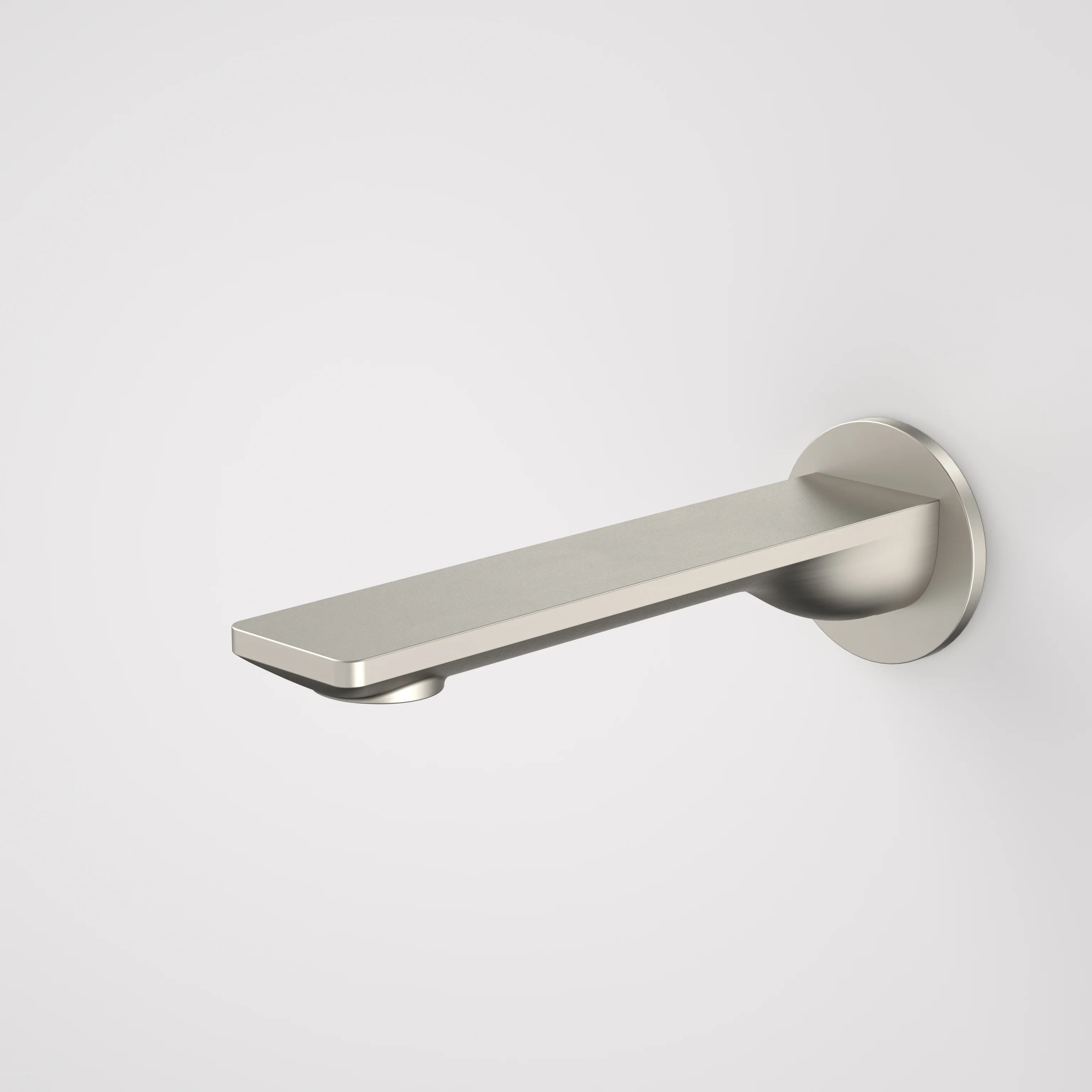 Caroma Urbane II 180mm Basin/Bath Outlet Round Cover Plate Lead Free Brushed Nickel - Image 2