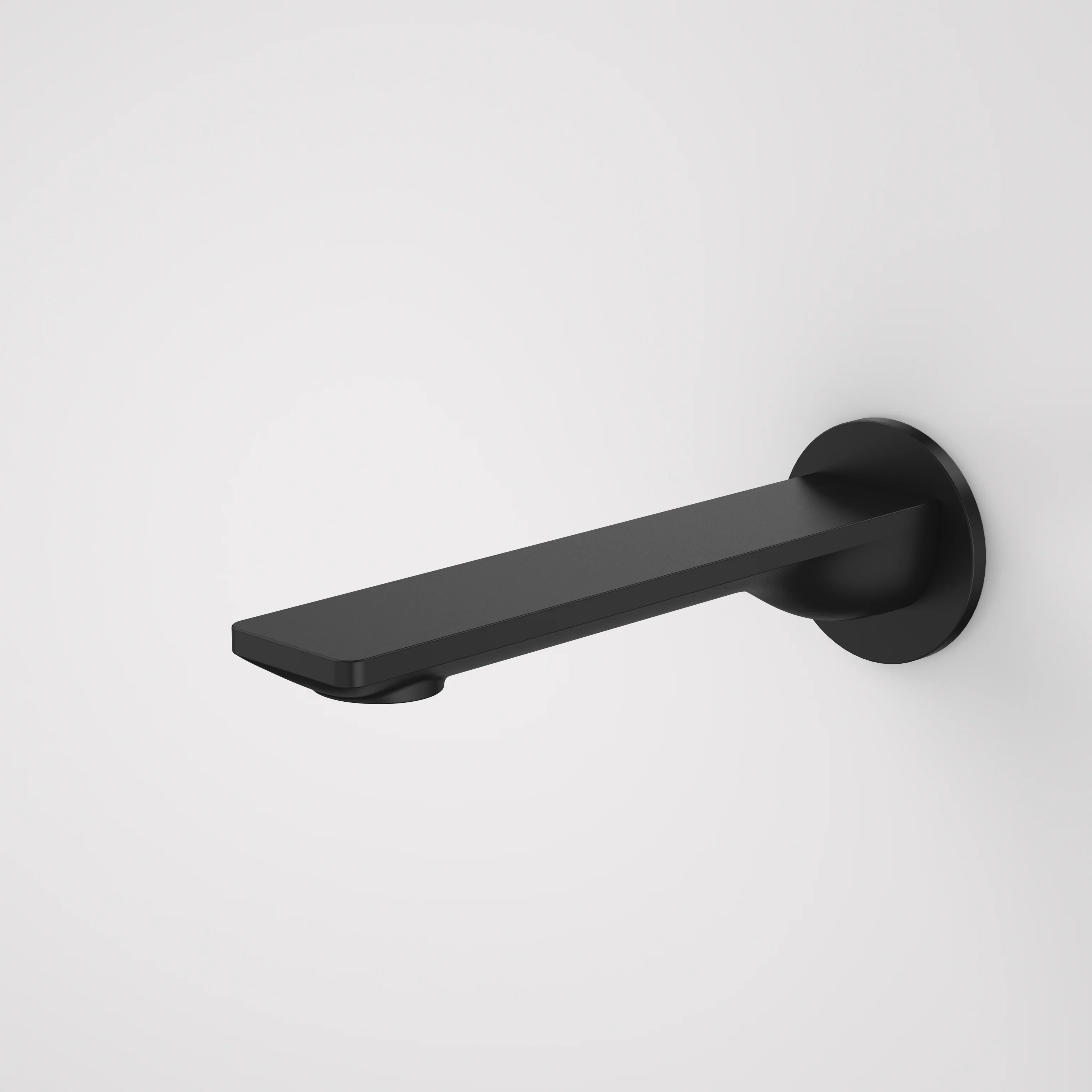 Caroma Urbane II 180mm Basin/Bath Outlet Round Cover Plate Lead Free Matte Black - Image 2
