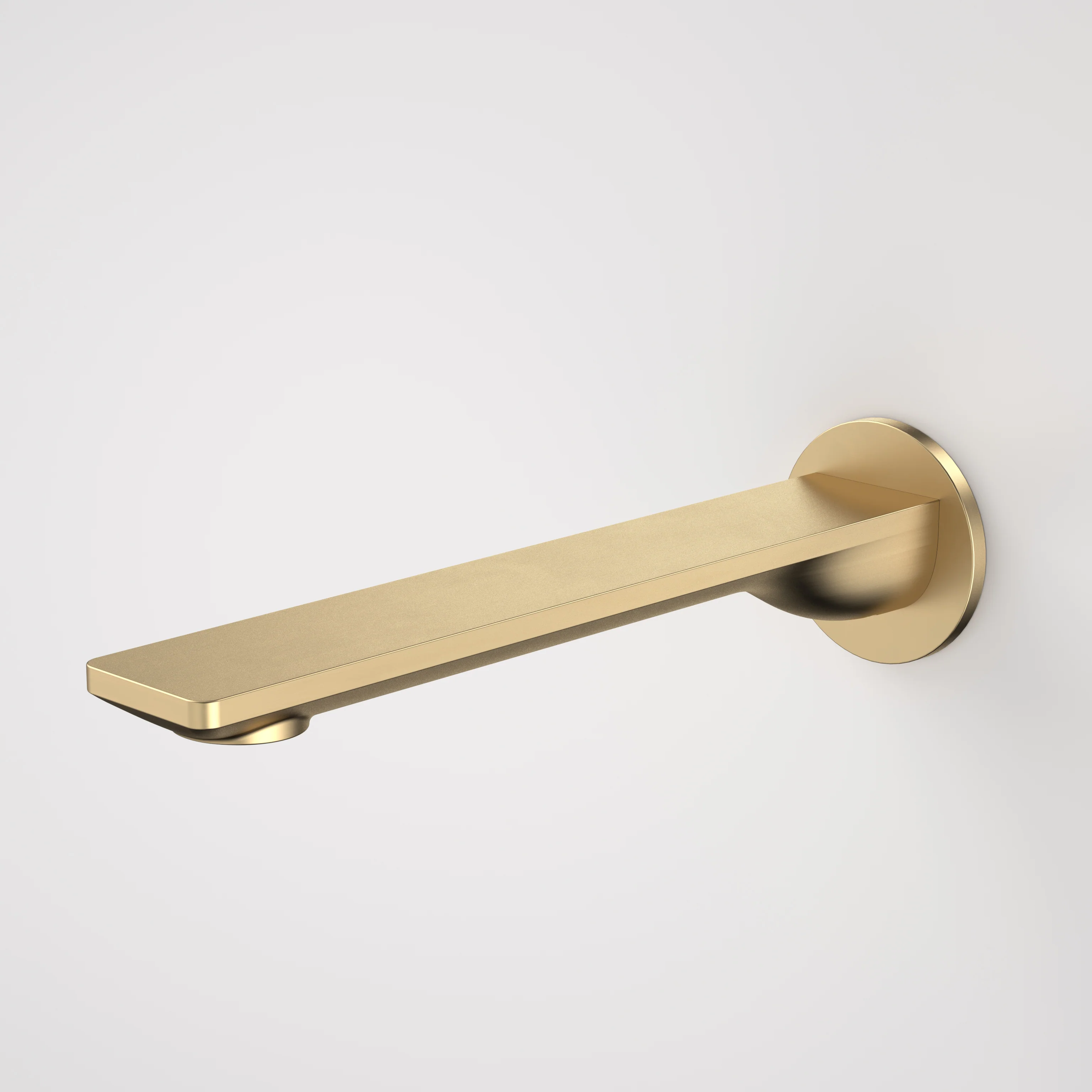Caroma Urbane II 220mm Basin/Bath Outlet Round Cover Plate Lead Free Brushed Brass - Image 2