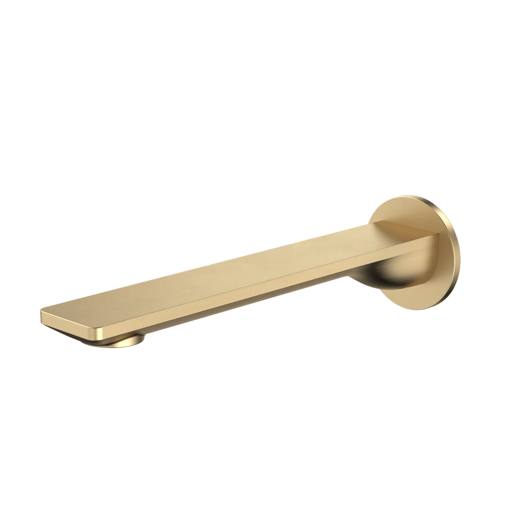 Caroma Urbane II 220mm Basin/Bath Outlet Round Cover Plate Lead Free Brushed Brass - Image 3