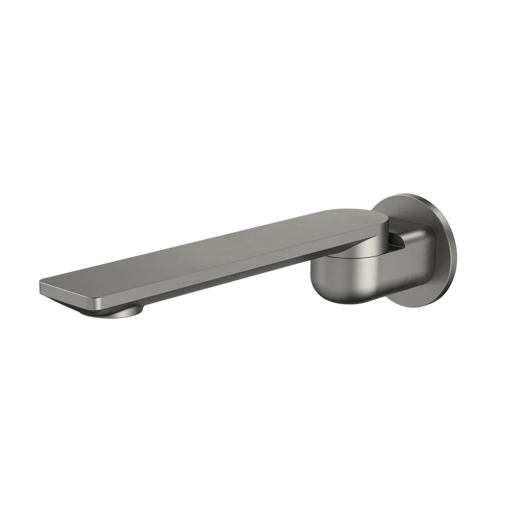 Caroma Urbane II 220mm Bath Swivel Outlet Round Cover Plate Gunmetal