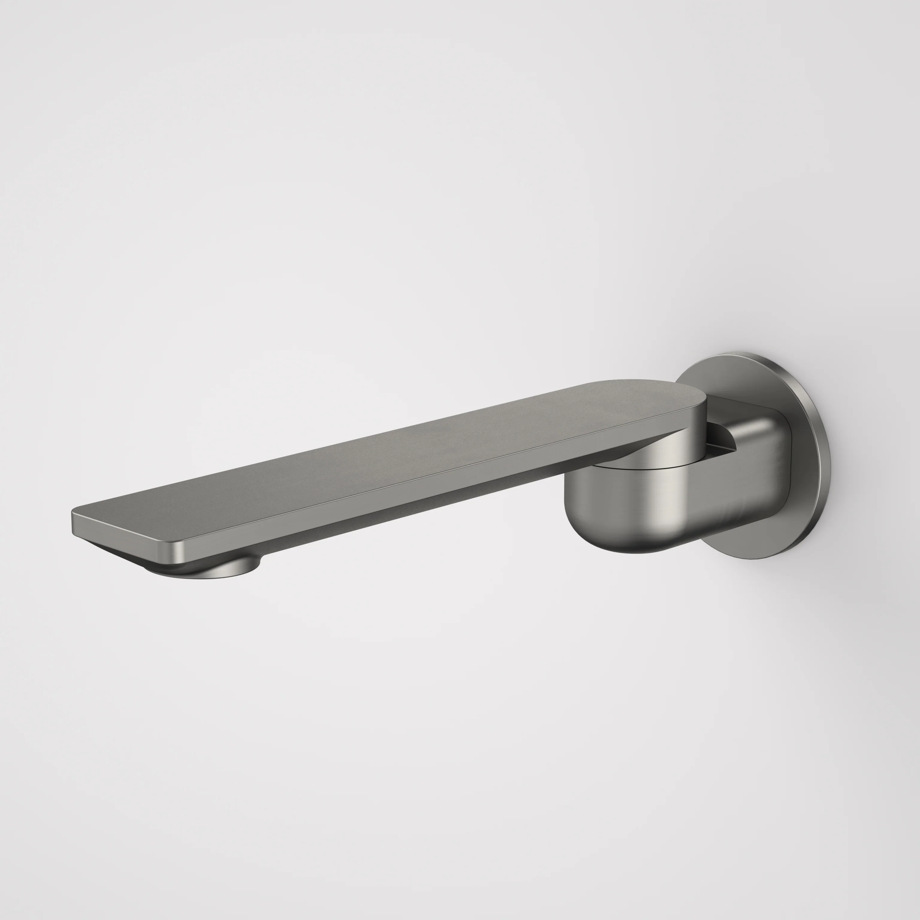 Caroma Urbane II 220mm Bath Swivel Outlet Round Cover Plate Gunmetal - Image 2