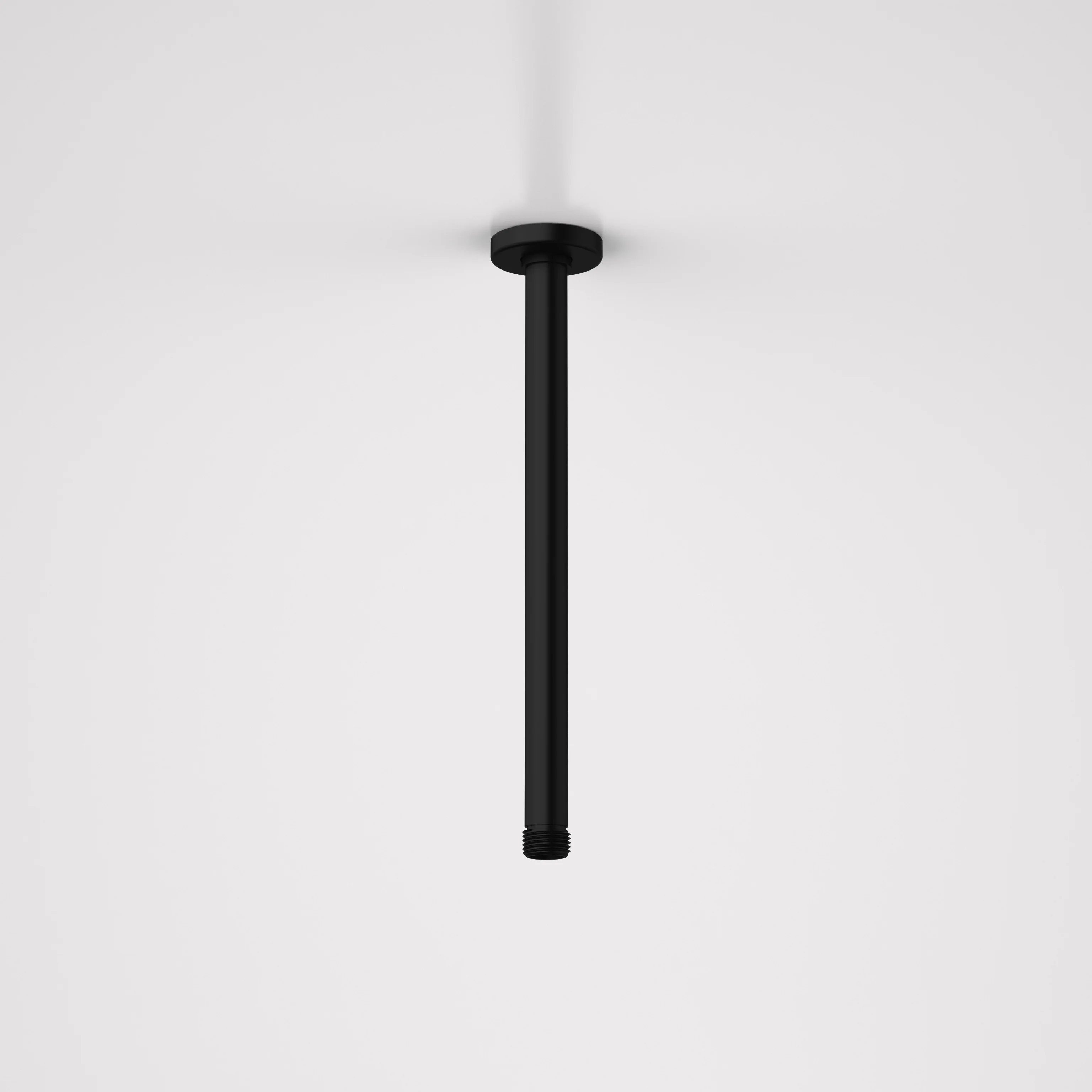 Caroma Urbane II 300mm Ceiling Shower Arm Matte Black - Image 2