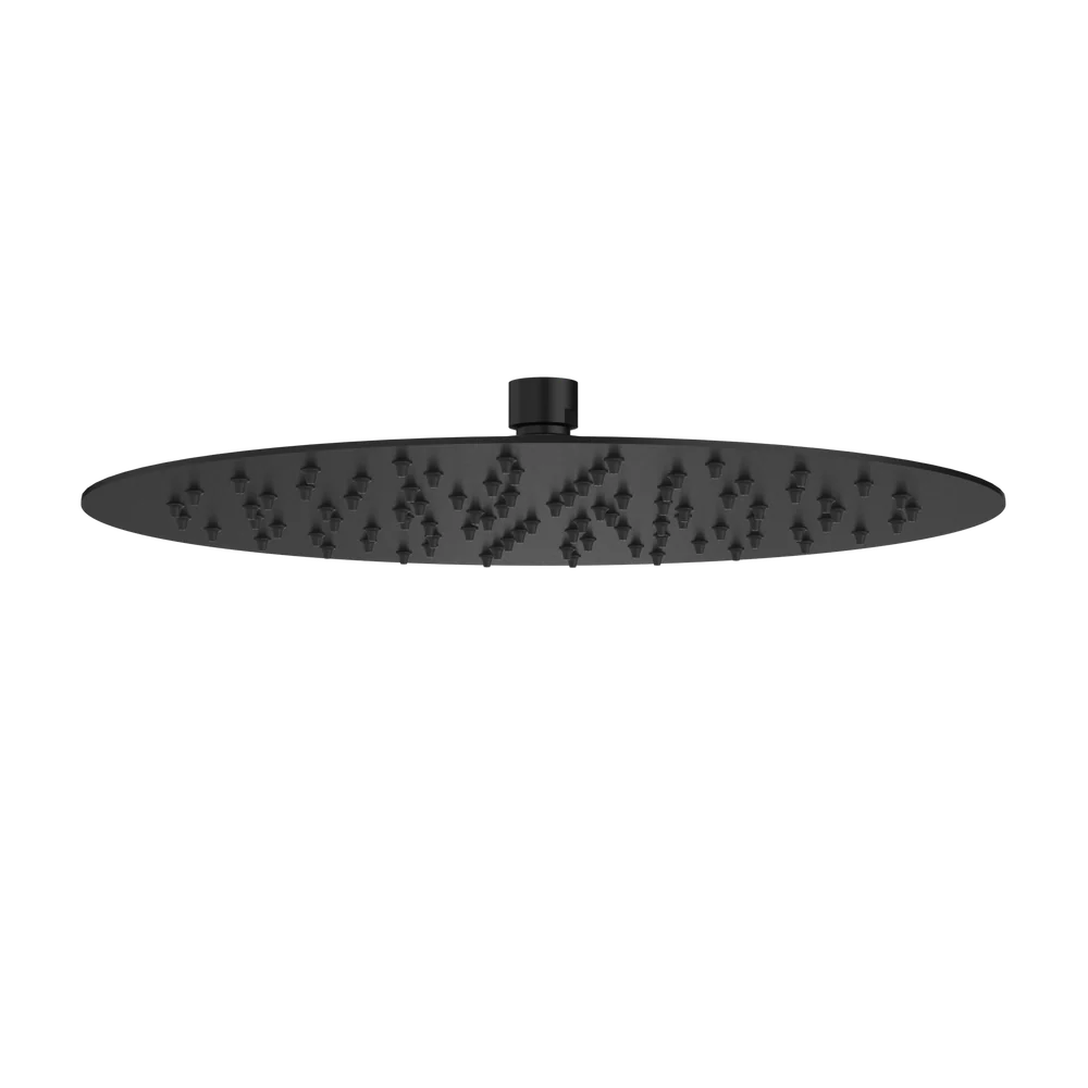 Caroma Urbane II 300mm Round Rain Shower Matte Black - Image 3