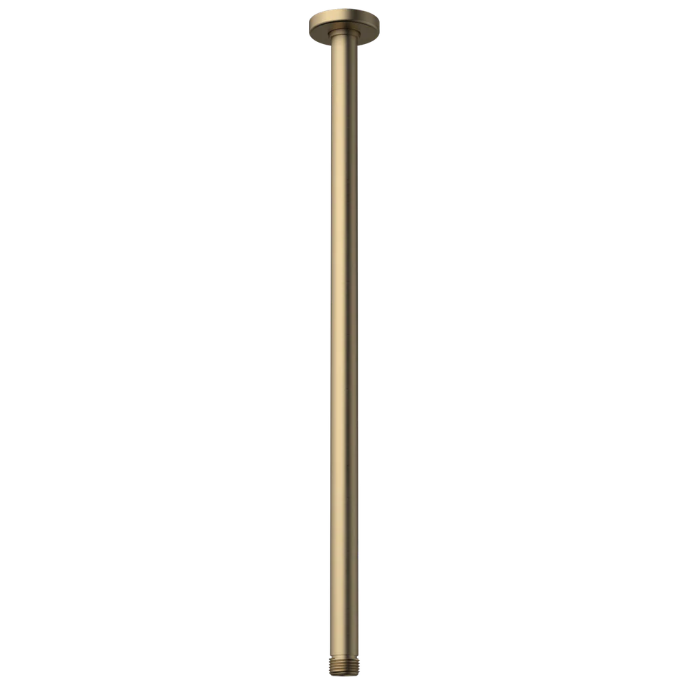 Caroma Urbane II 500mm Ceiling Shower Arm Brushed Brass