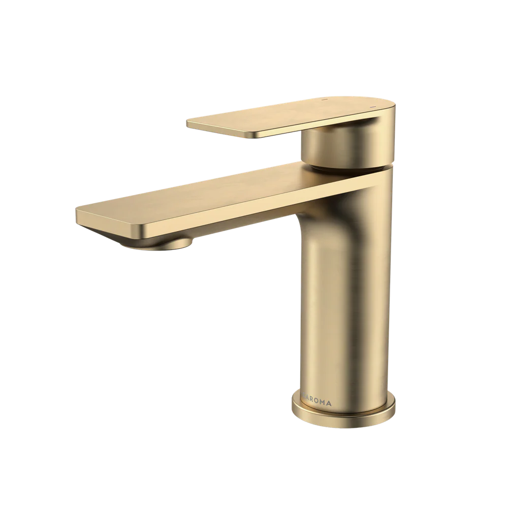 Caroma Urbane II Basin Mixer Lead Free Brushed Brass - Image 3